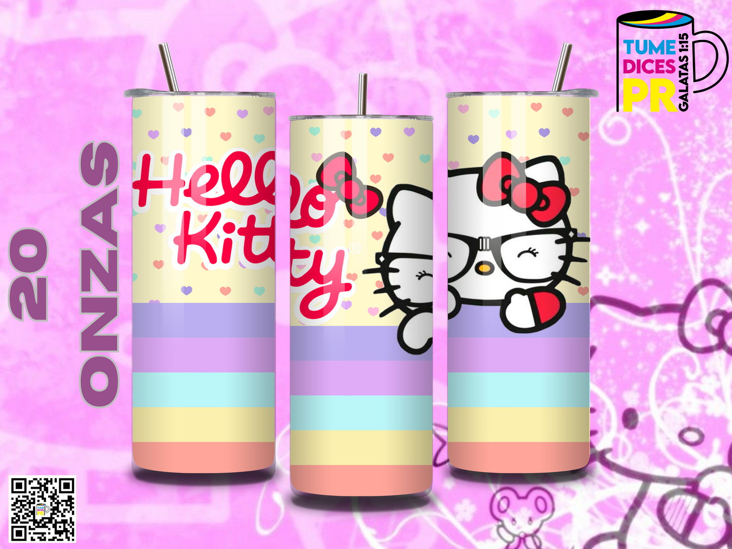 HELLO KITTY Skinny Tumbler