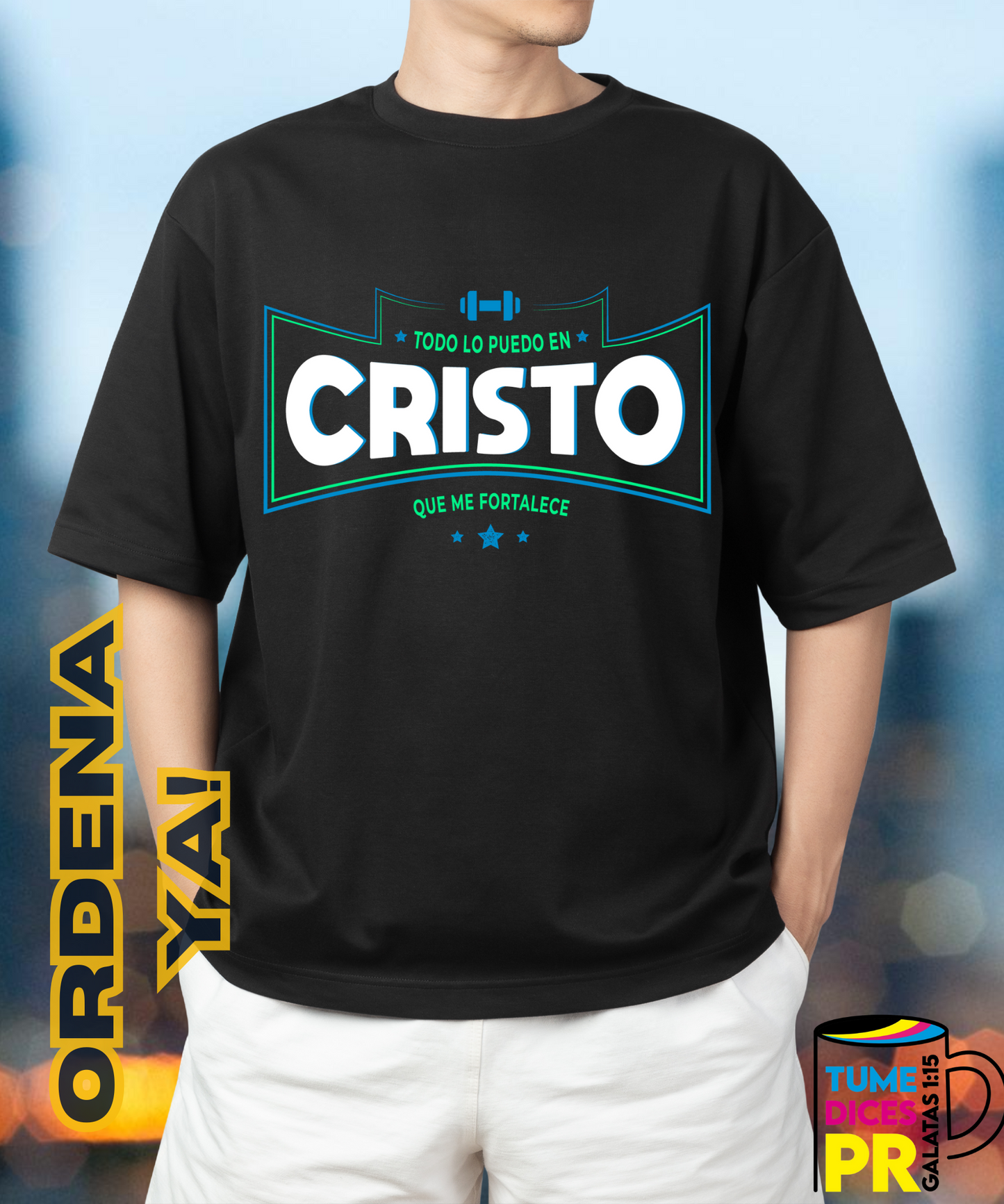 Camiseta MENSAJE CRISTIANOS 1