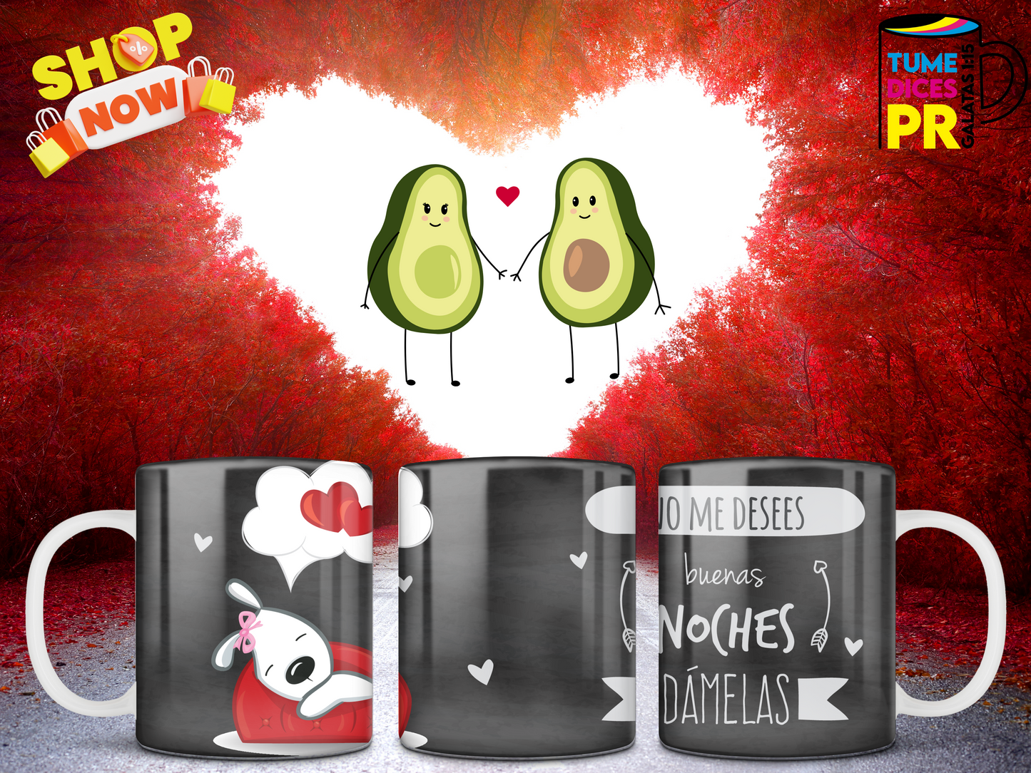 Taza AMOR Y AMISTAD 3