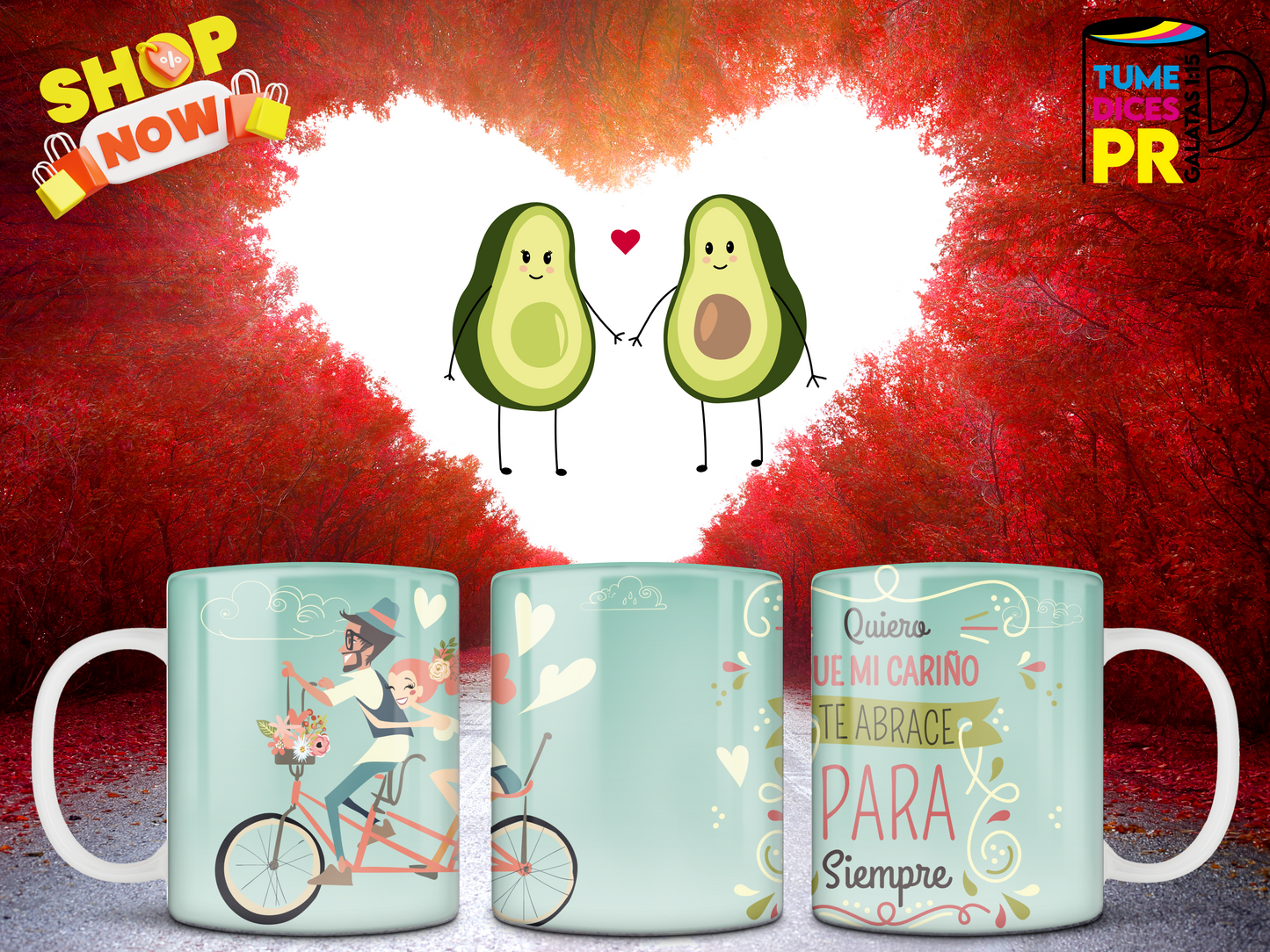 Taza AMOR Y AMISTAD 3
