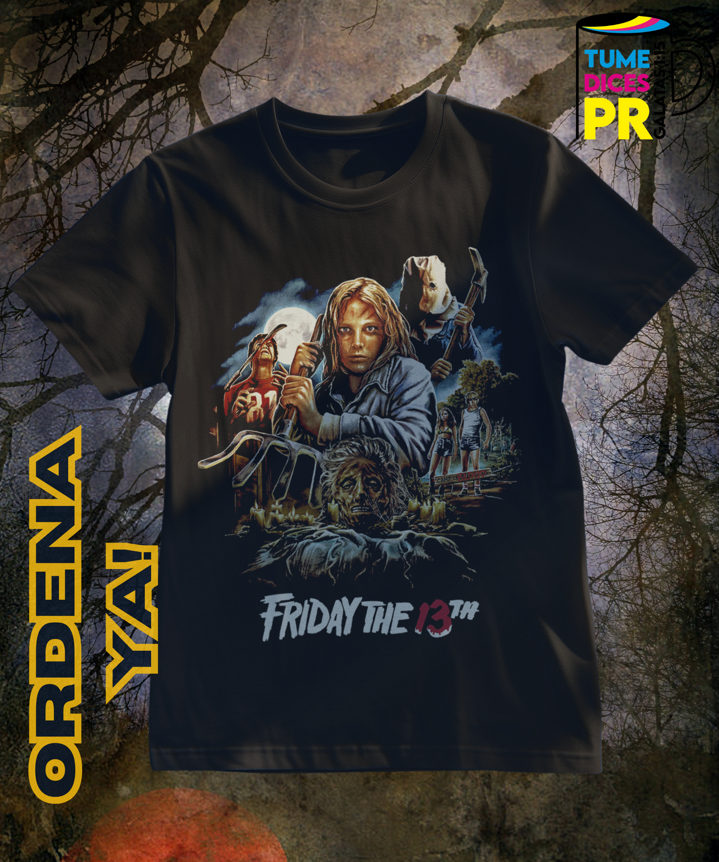 Camiseta PELICULAS HALLOWEEN 4