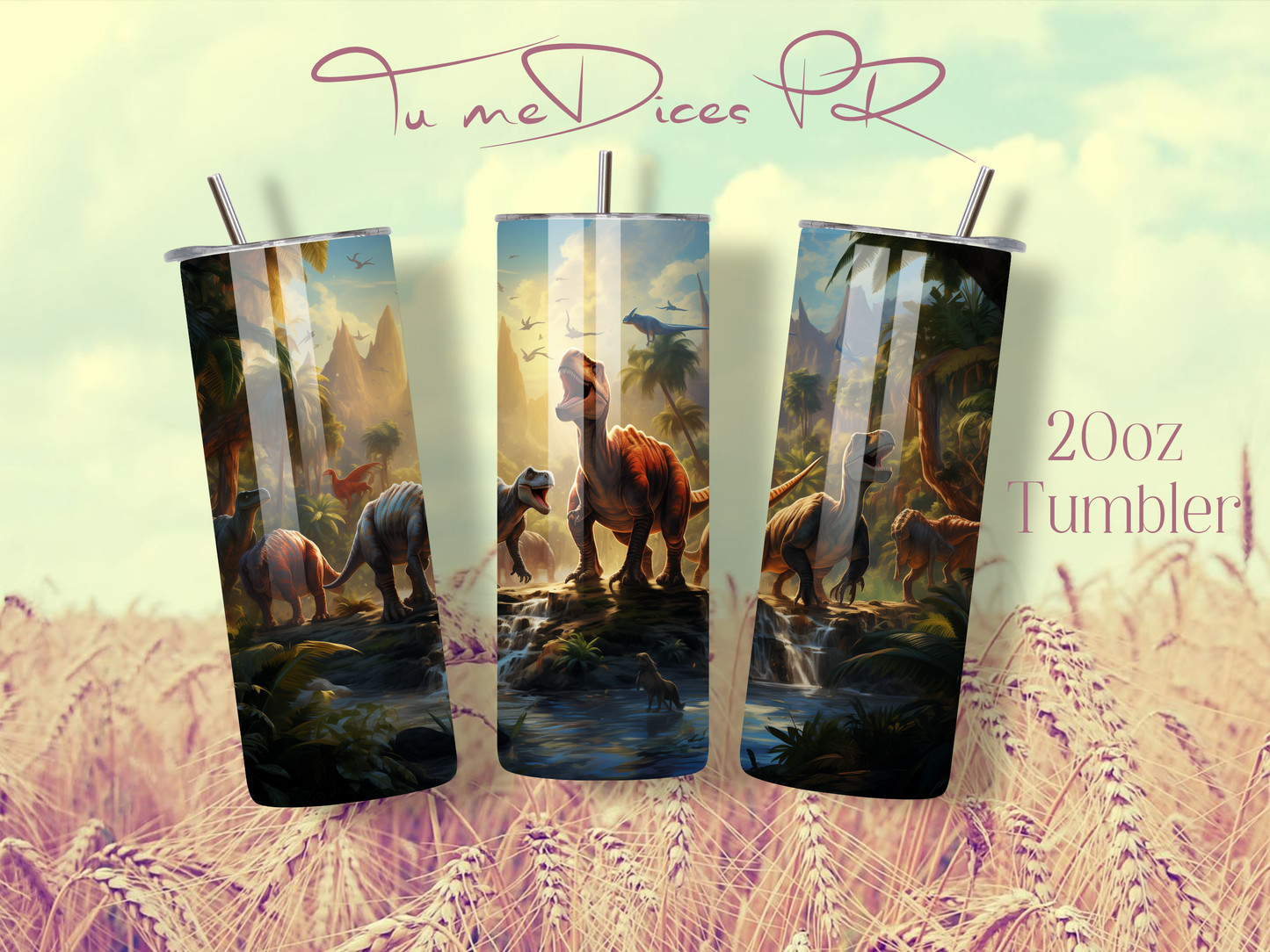 Animales Random Skinny Tumbler