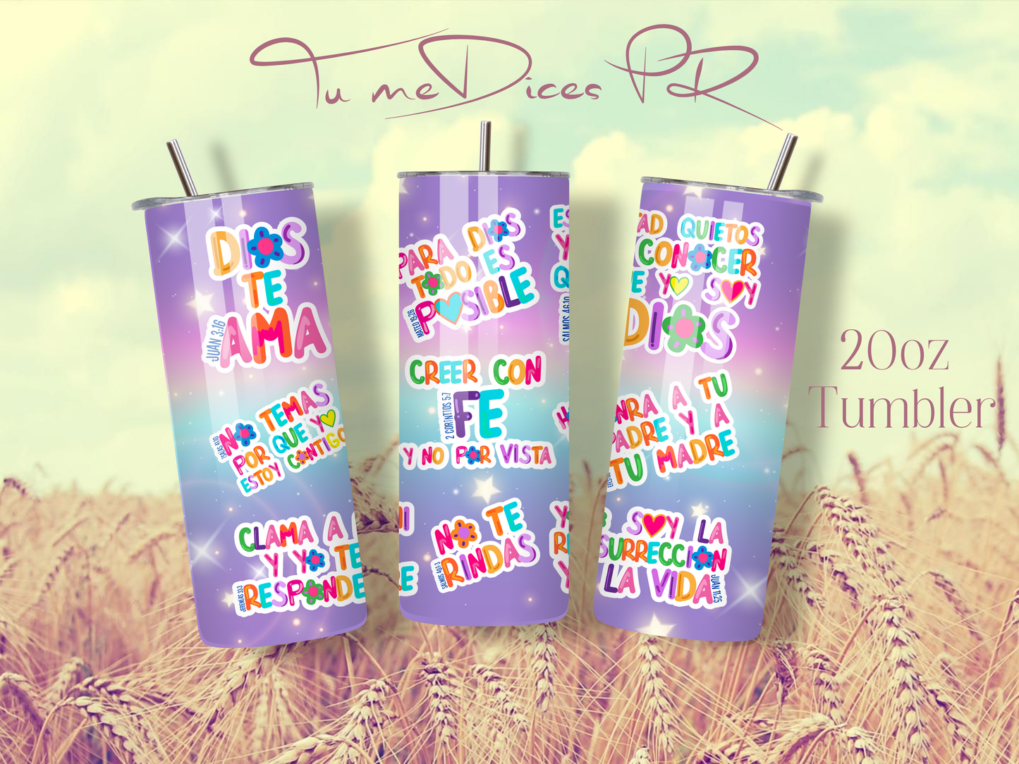 CRISTIANOS Skinny Tumbler