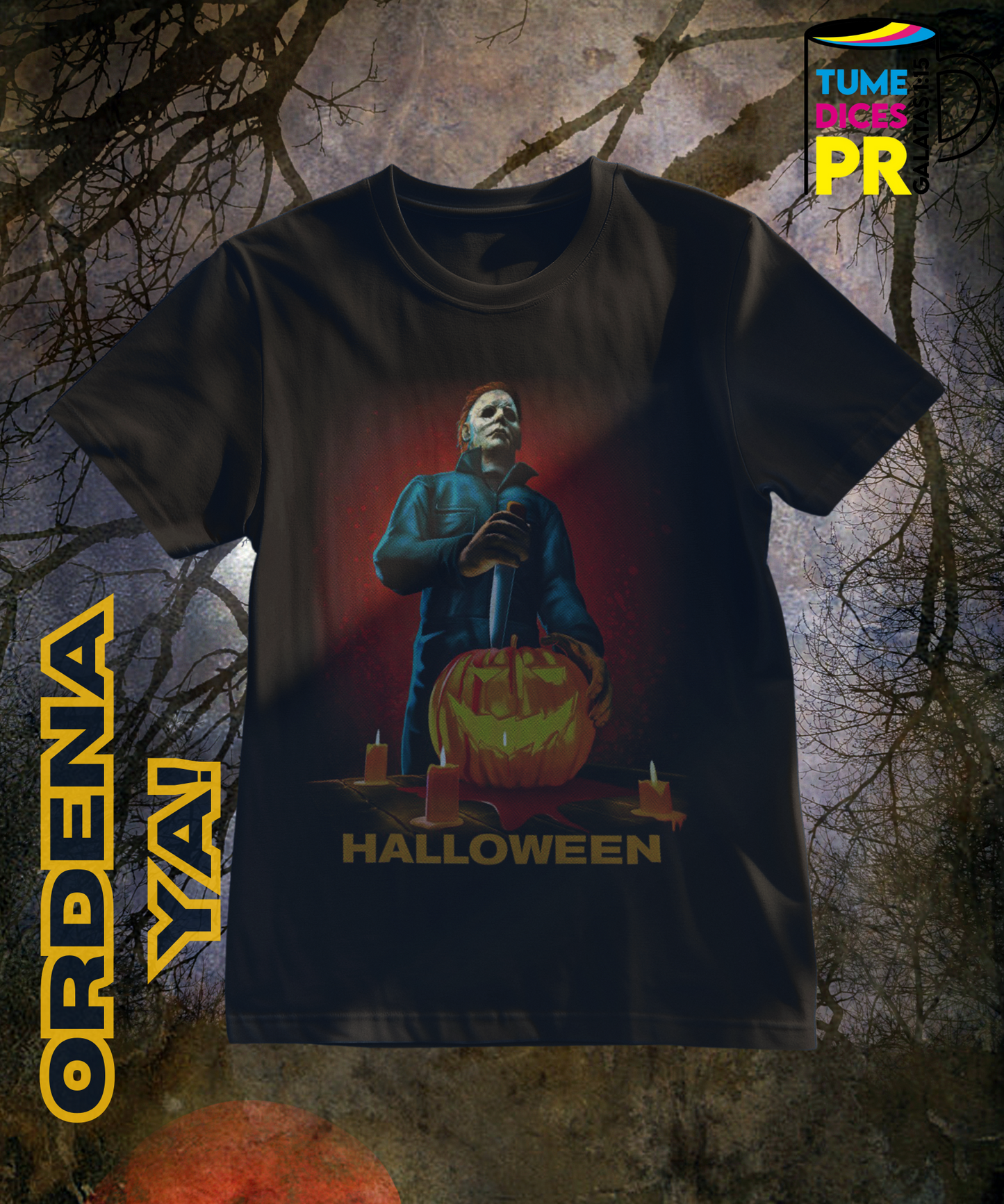 Camiseta PELICULAS HALLOWEEN 4