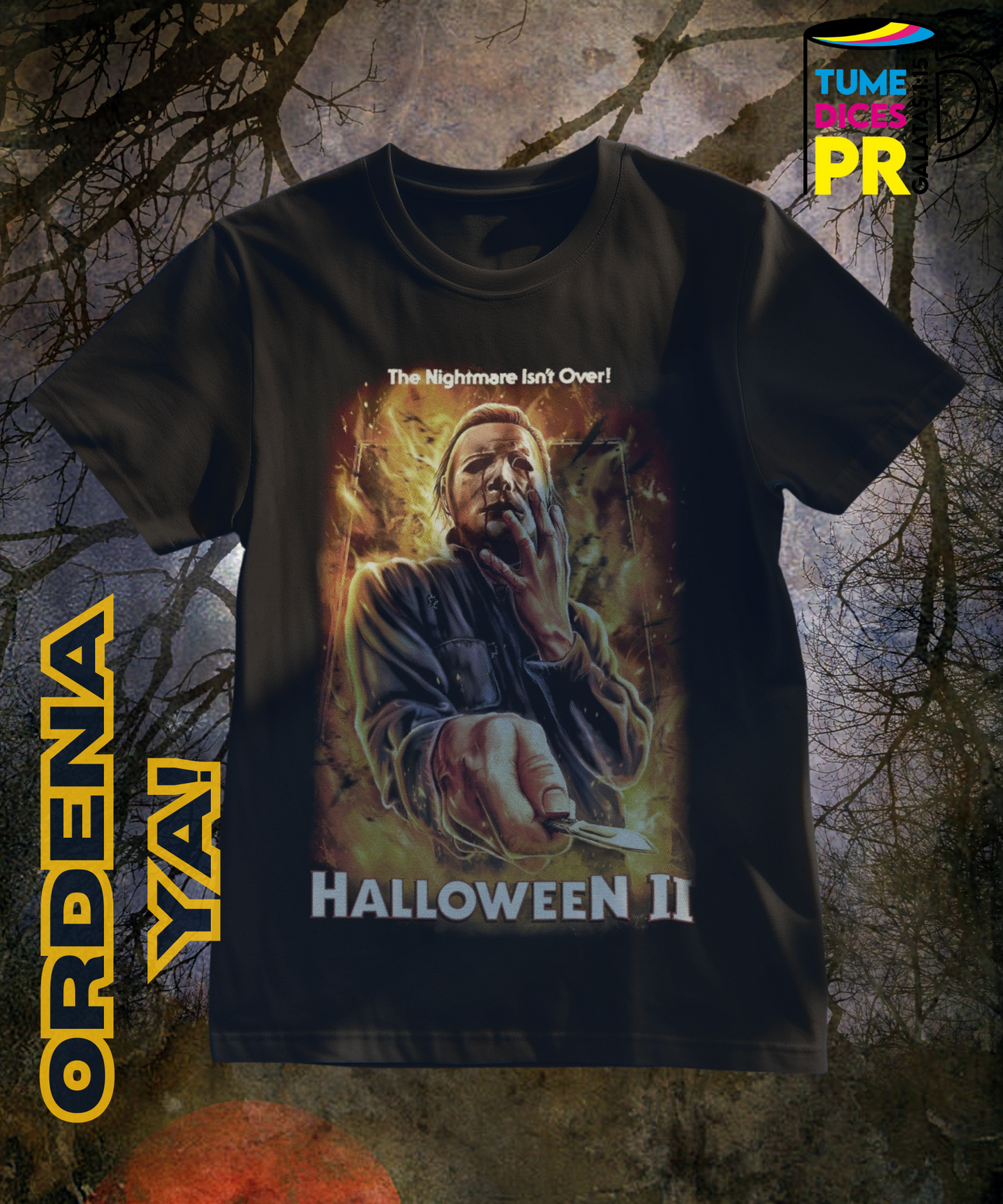 Camiseta PELICULAS HALLOWEEN 4