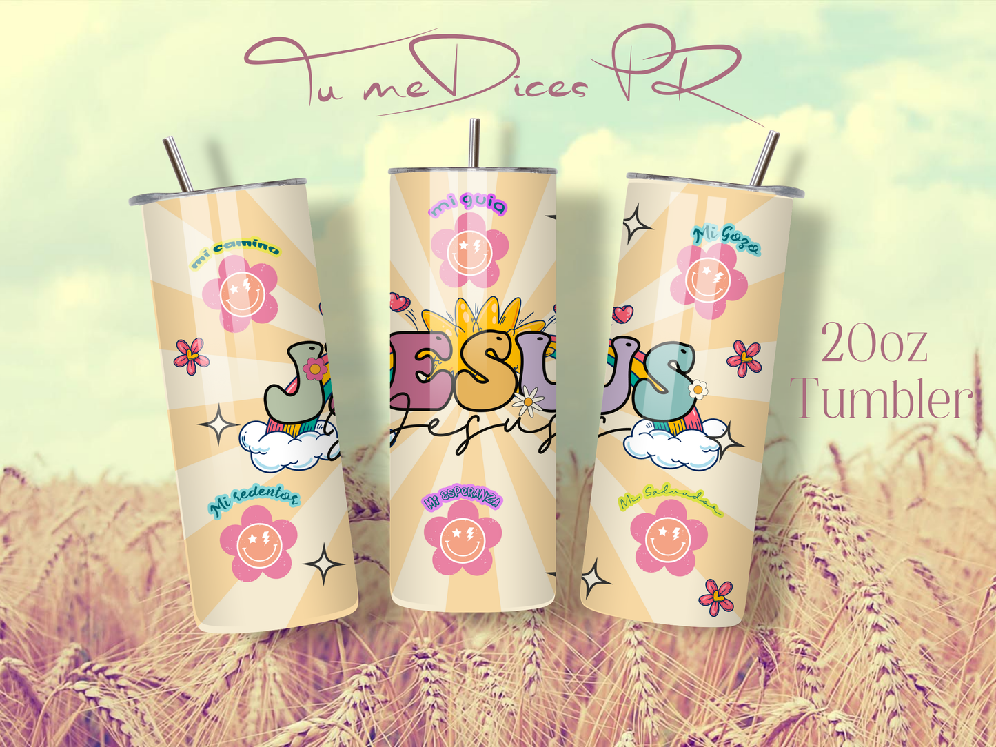CRISTIANOS Skinny Tumbler