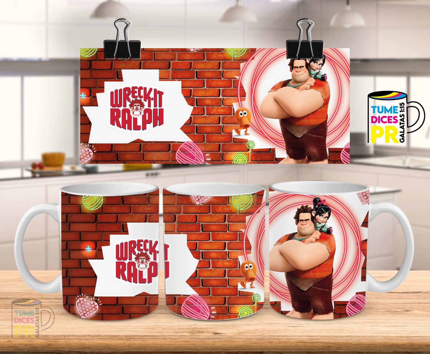 Taza Wreck-it Ralph