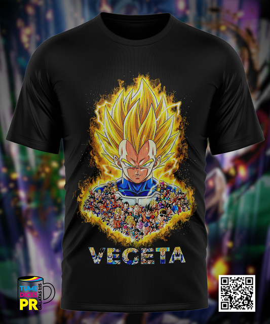 Camisetas de VEGETA | Dragon Ball