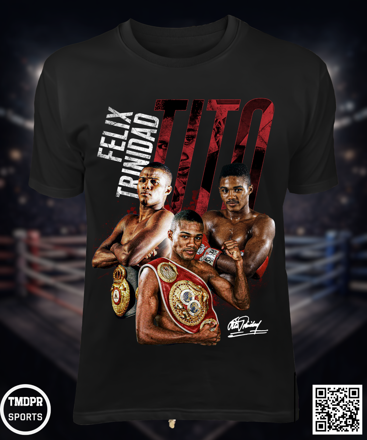 BOXEO TITO TRINIDAD Camisetas
