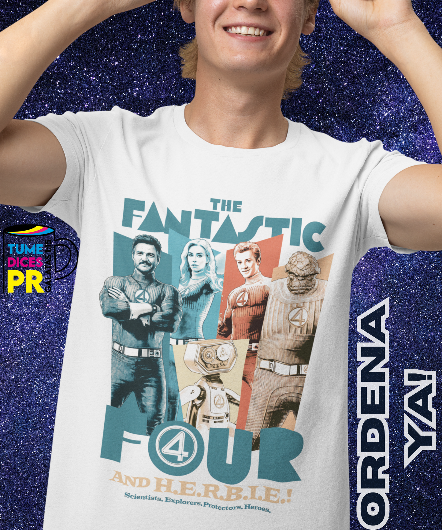 Camiseta 4 Fantasticos