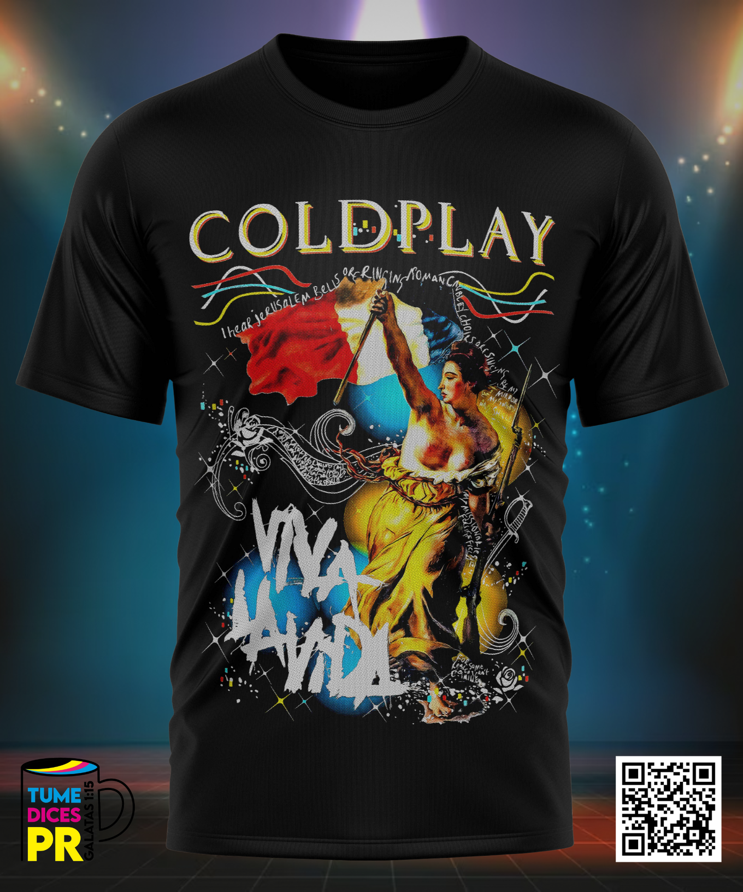 COLDPLAY Camisetas