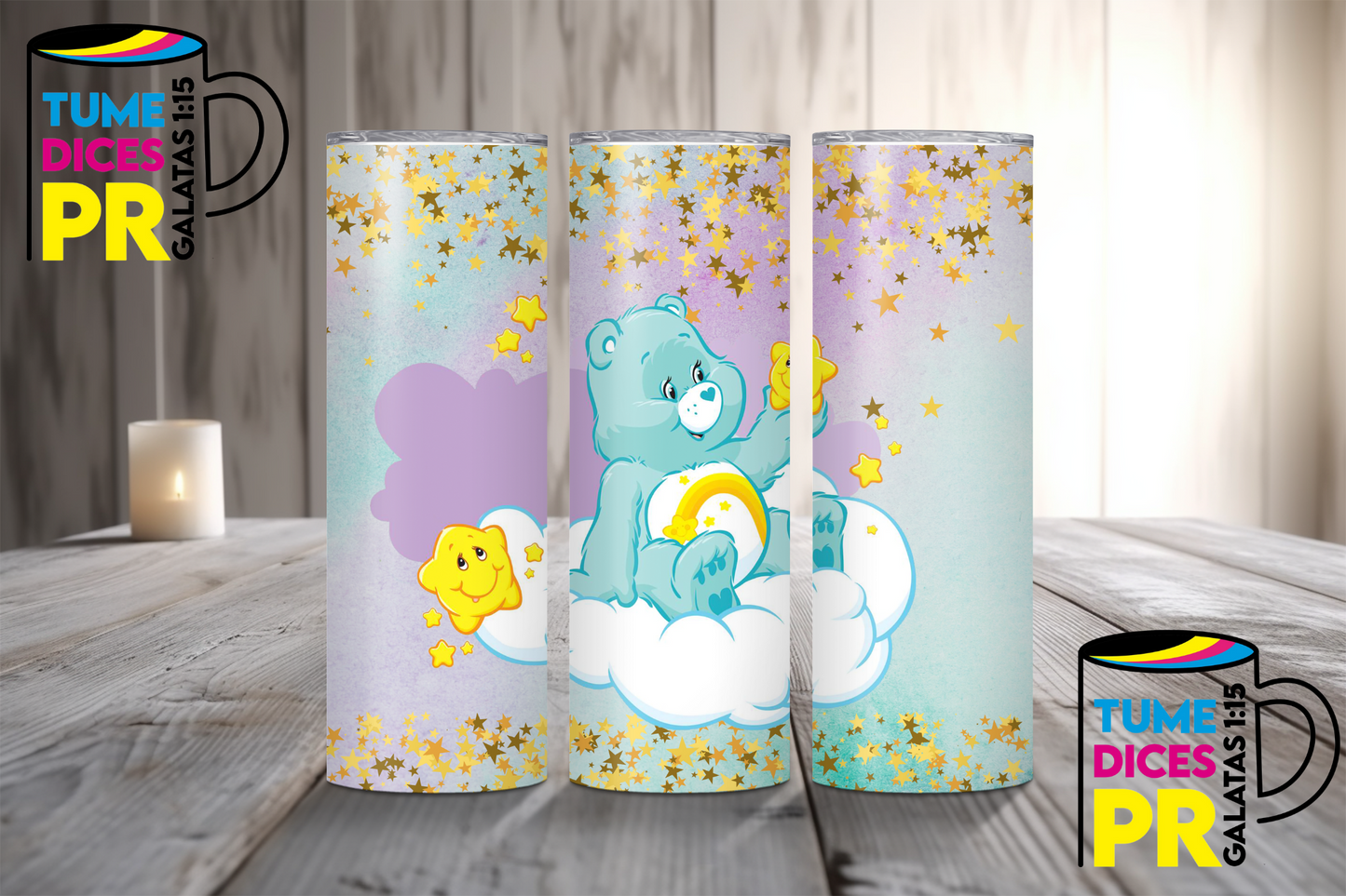 CARE BEARS Skinny Tumbler
