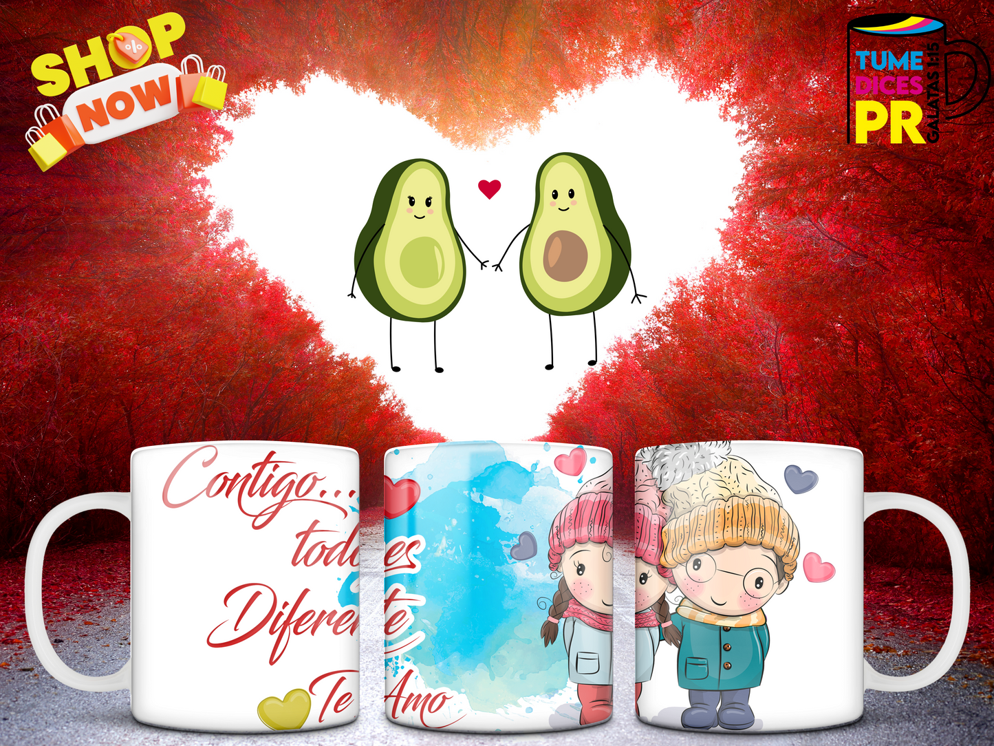 Taza AMOR Y AMISTAD 3