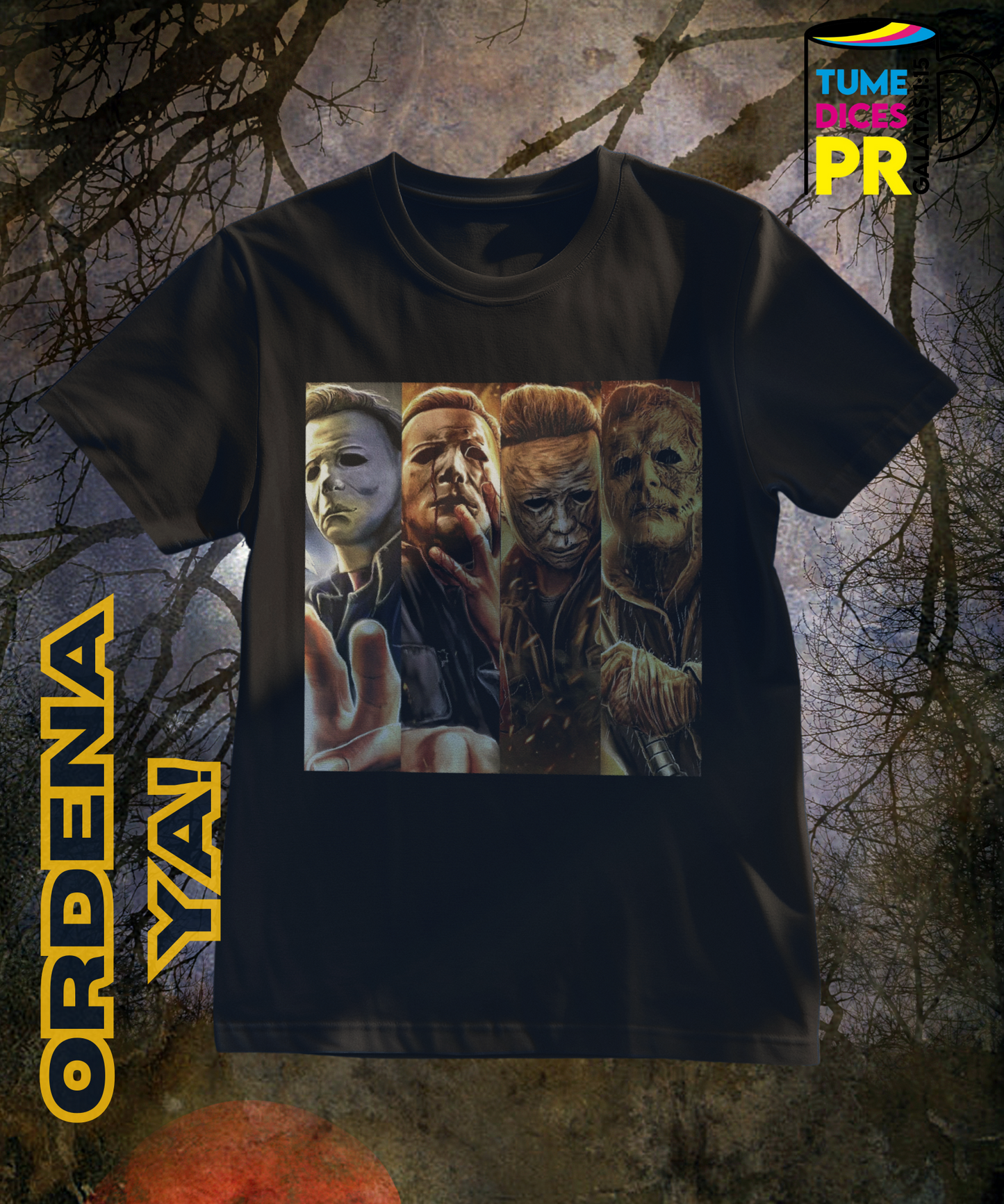 Camiseta PELICULAS HALLOWEEN 4
