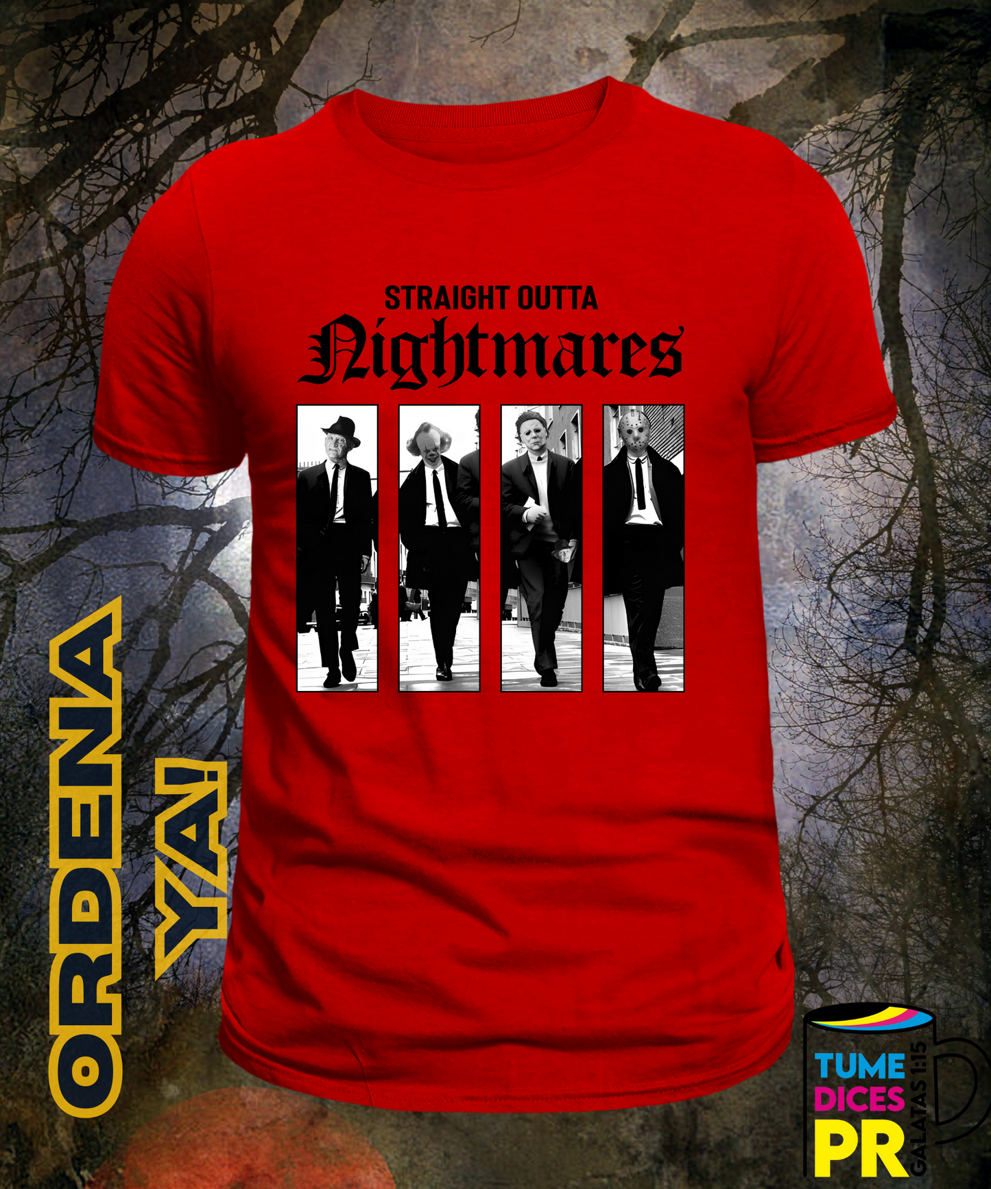 Camiseta Halloween THUG LIFE 5