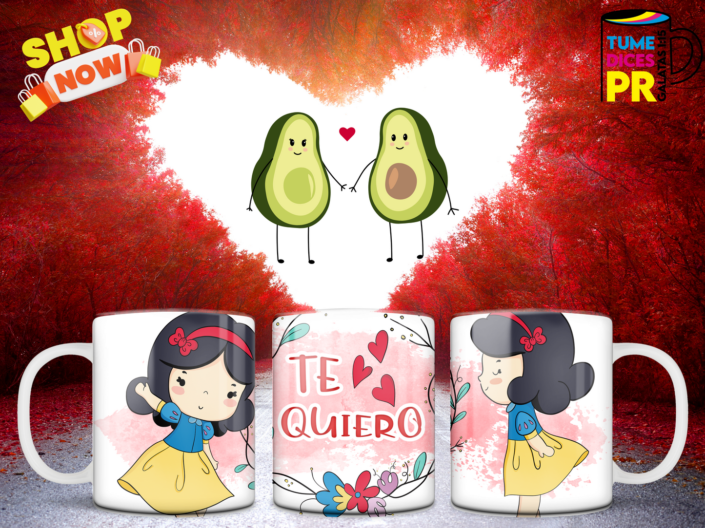 Taza AMOR Y AMISTAD 3
