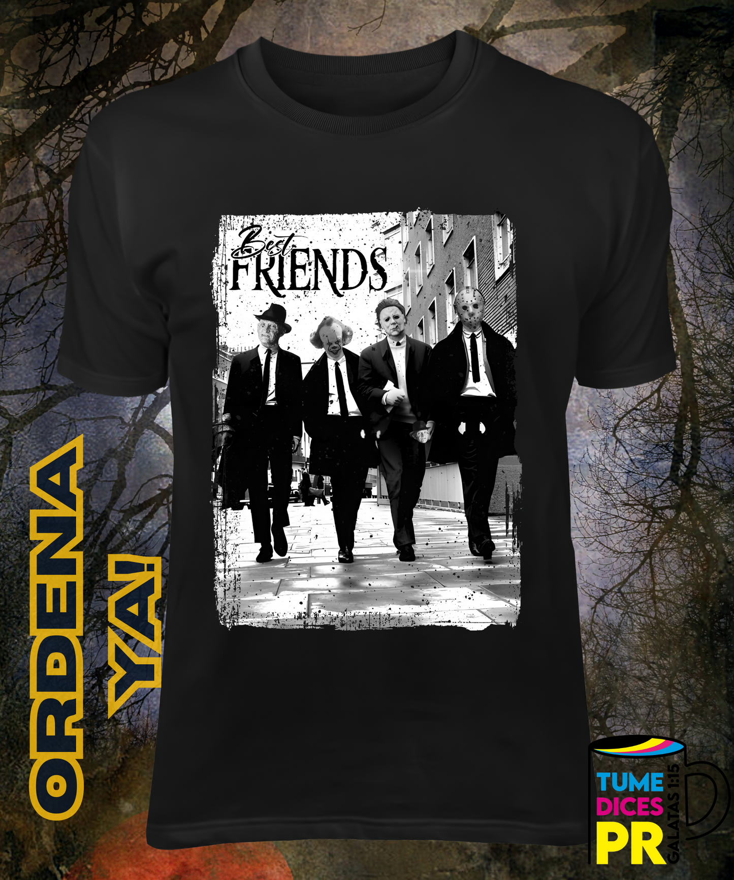 Camiseta Halloween THUG LIFE 5