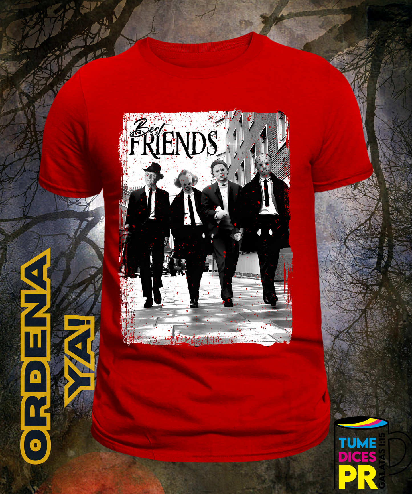 Camiseta Halloween THUG LIFE 5