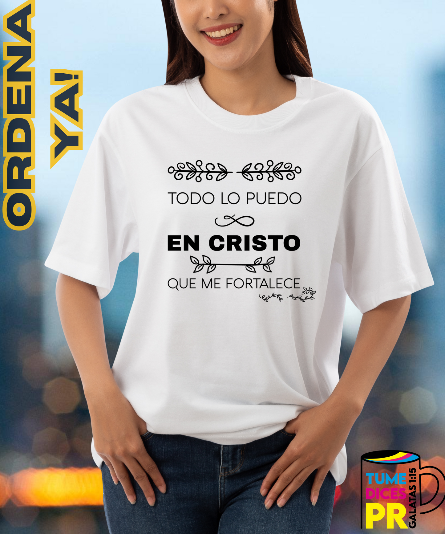 Camiseta MENSAJE CRISTIANOS 1
