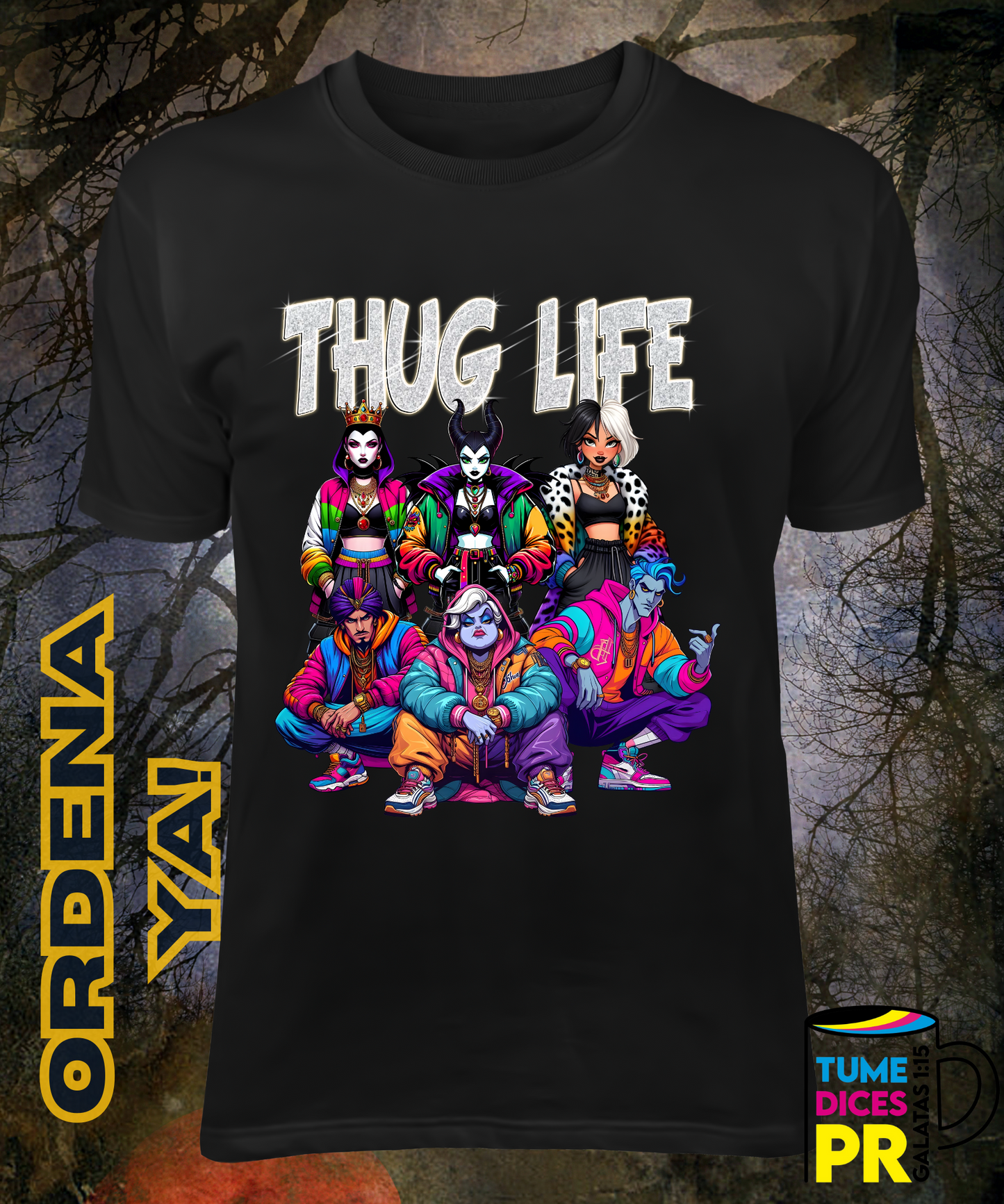 Camiseta Halloween THUG LIFE 5