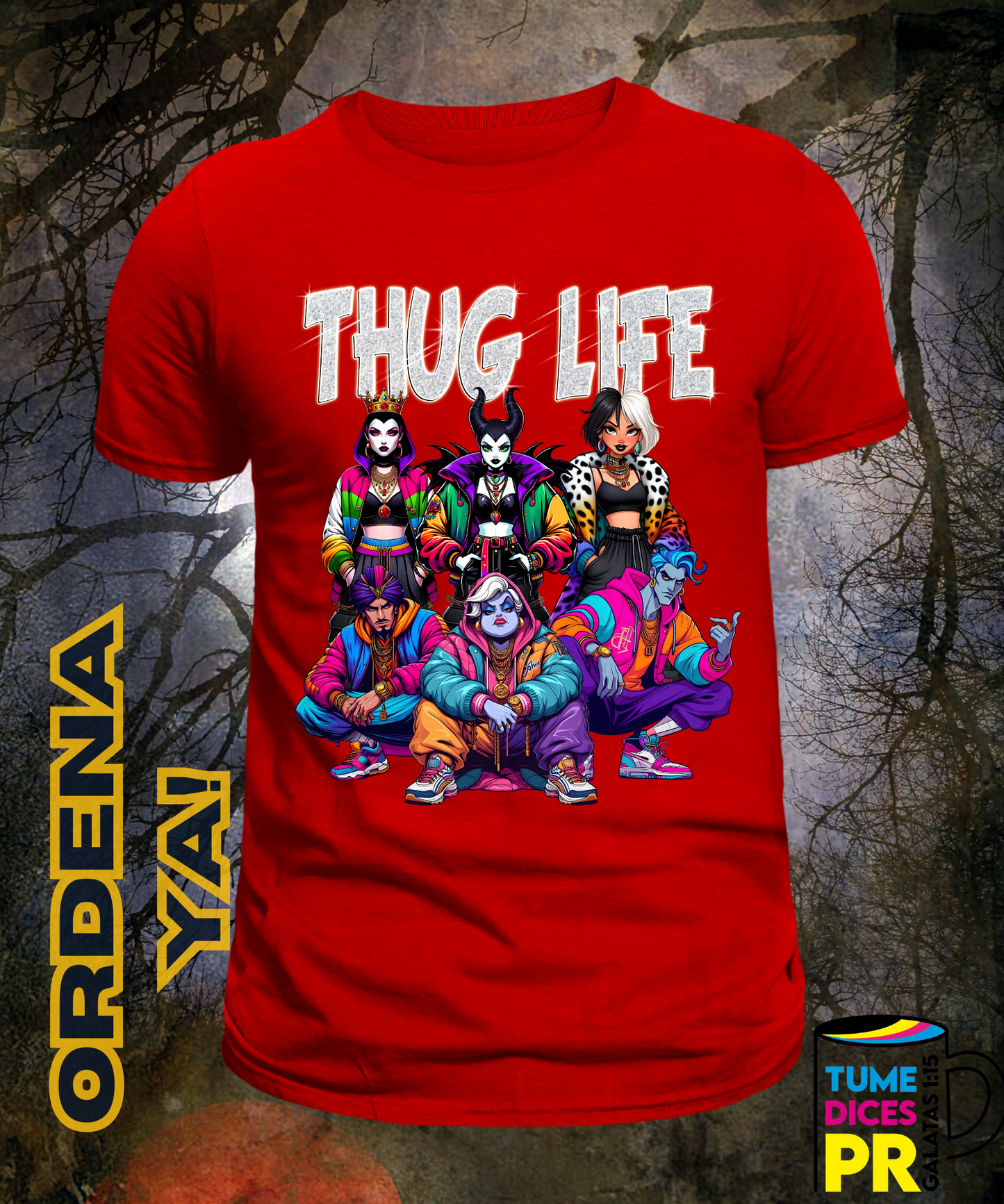 Camiseta Halloween THUG LIFE 5