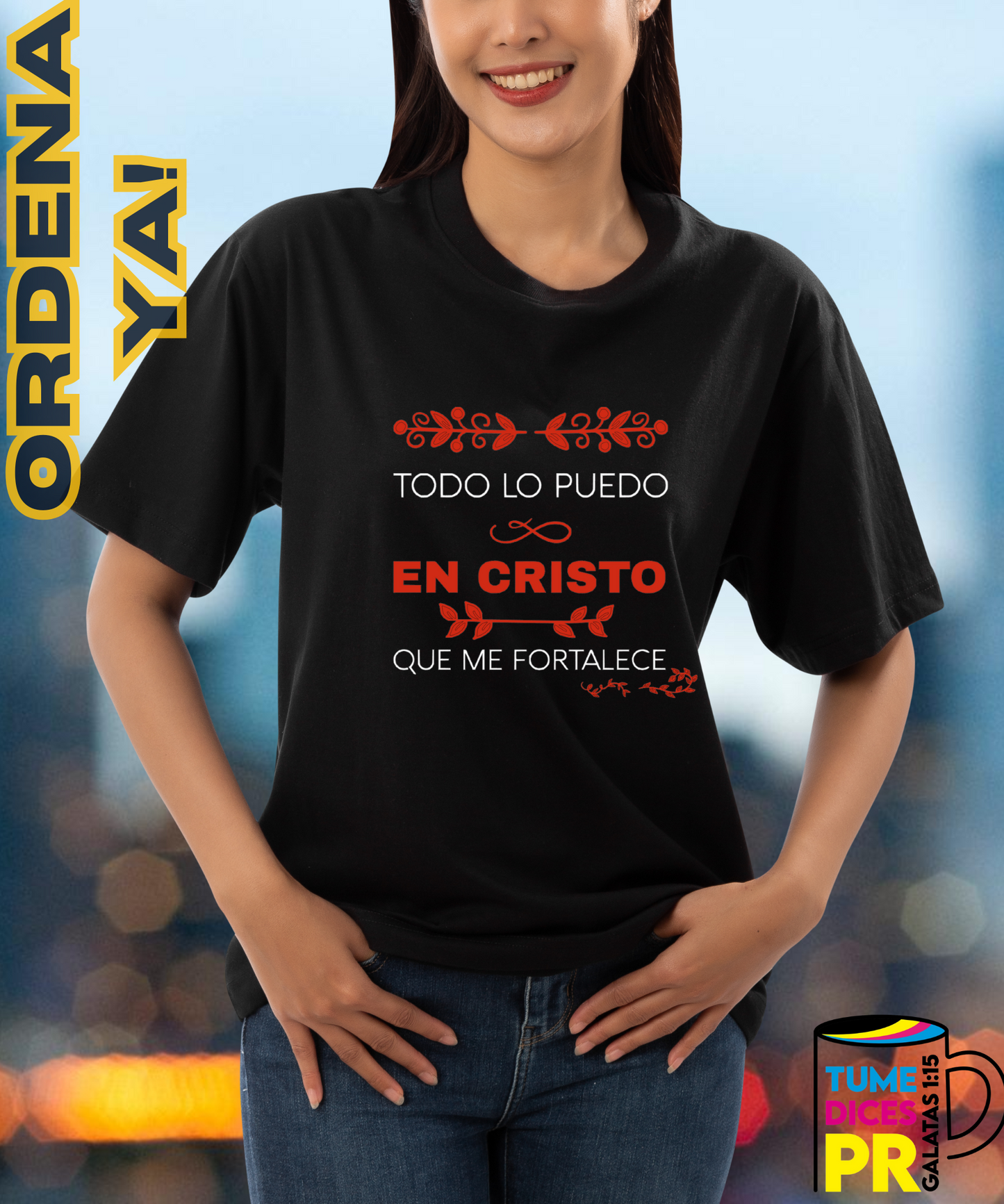Camiseta MENSAJE CRISTIANOS 1