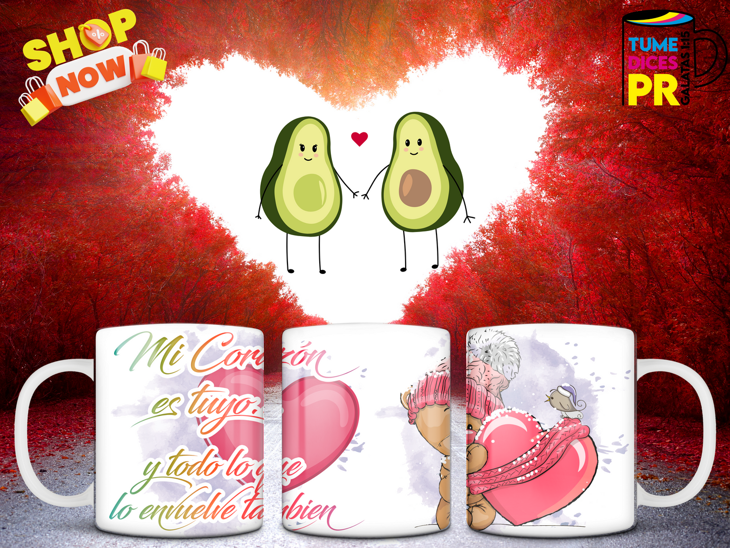 Taza AMOR Y AMISTAD 4