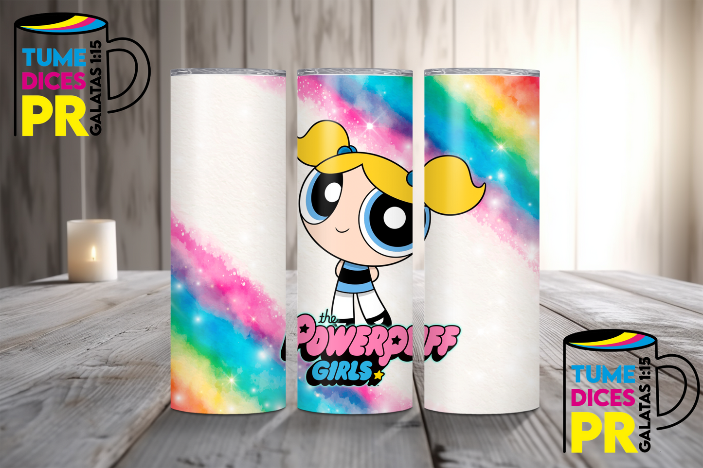 POWERPUFF GIRLS Skinny Tumbler