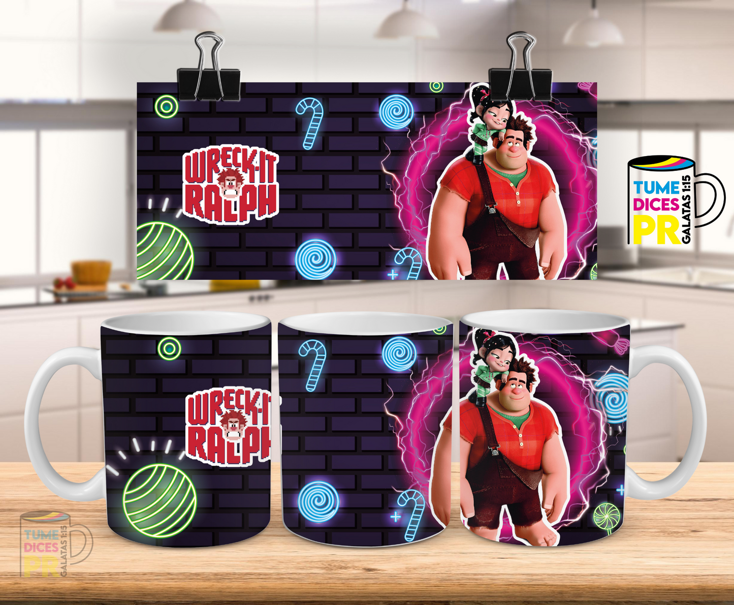 Taza Wreck-it Ralph