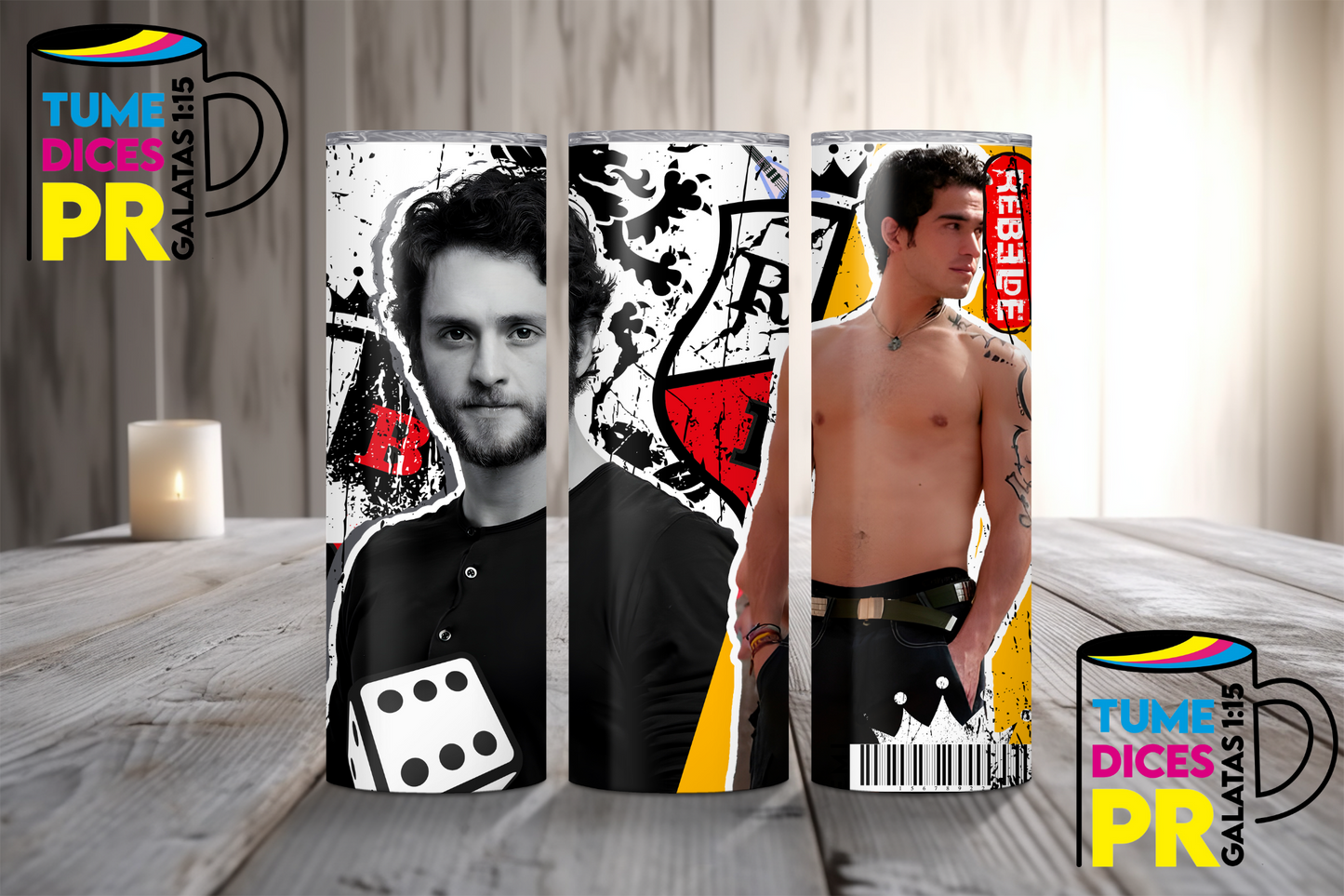 REBELDE Skinny Tumbler