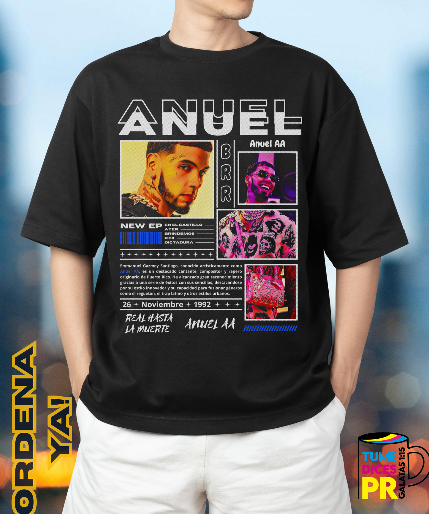 ANUEL AA Camiseta