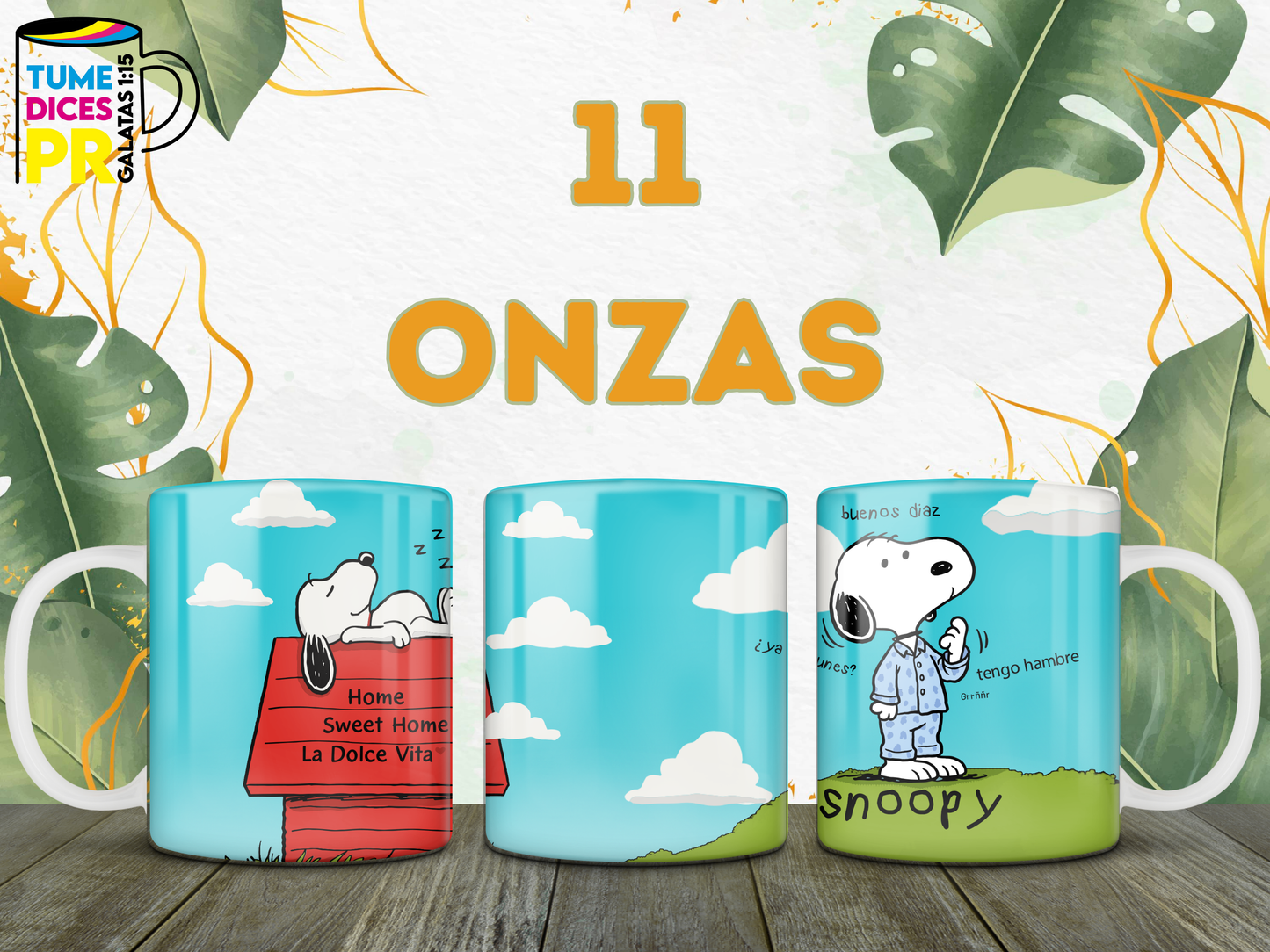 Taza SNOOPY
