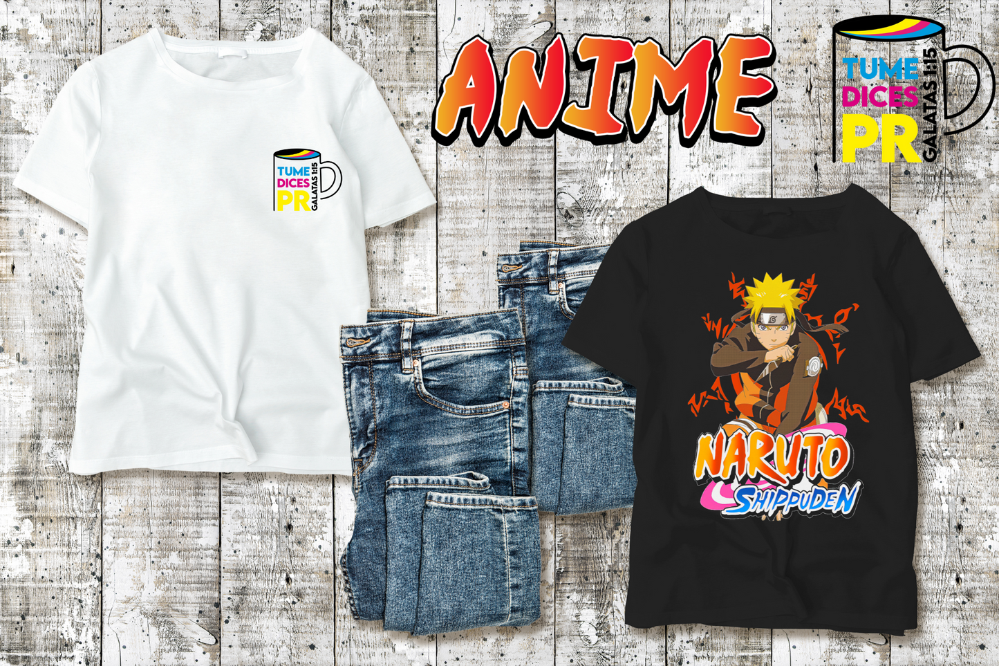 Camiseta ANIME