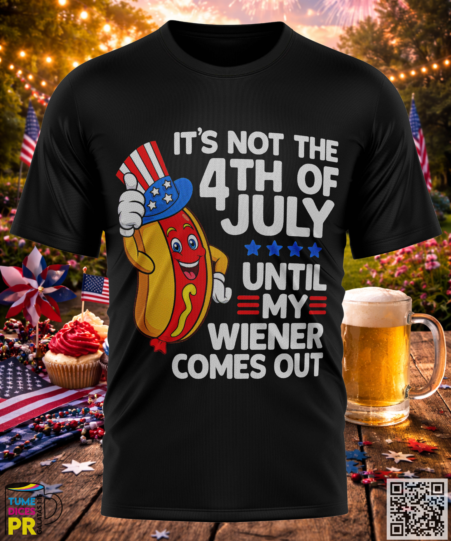 4 DE JULIO Camisetas