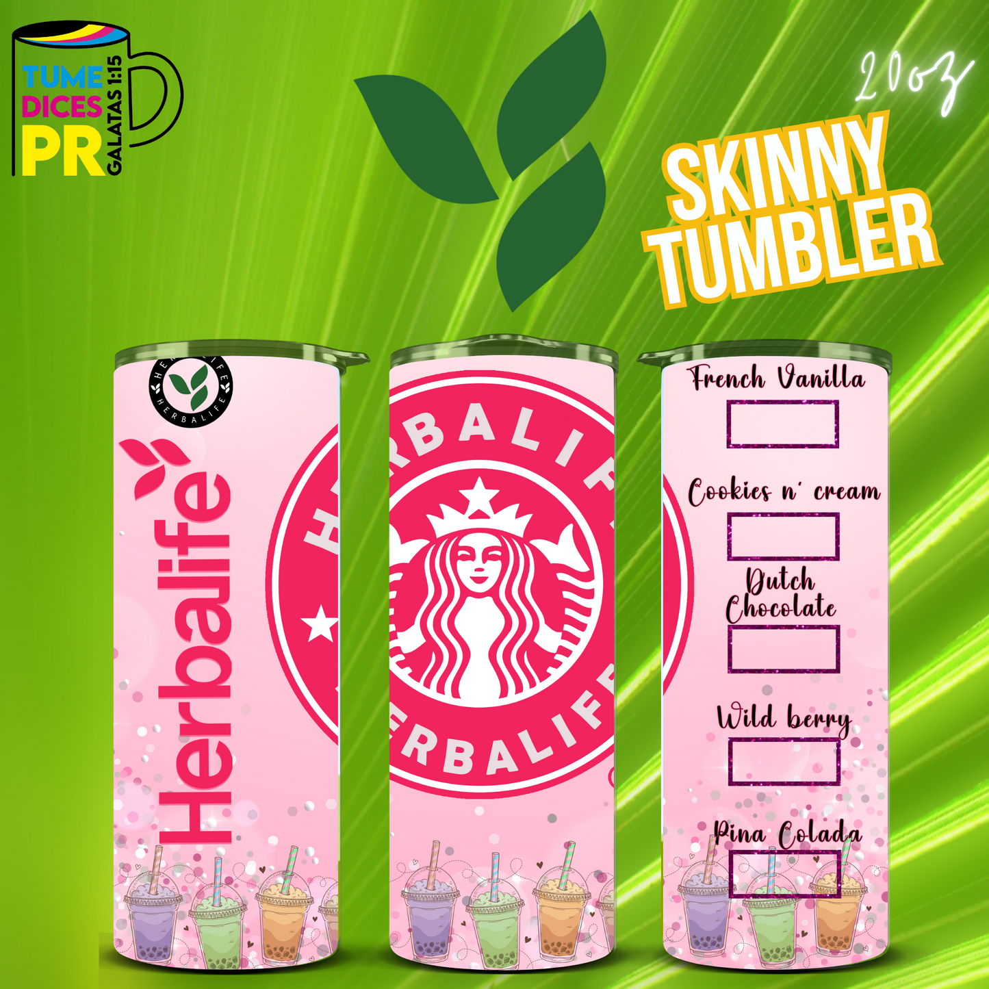 HERBALIFE Skinny Tumbler