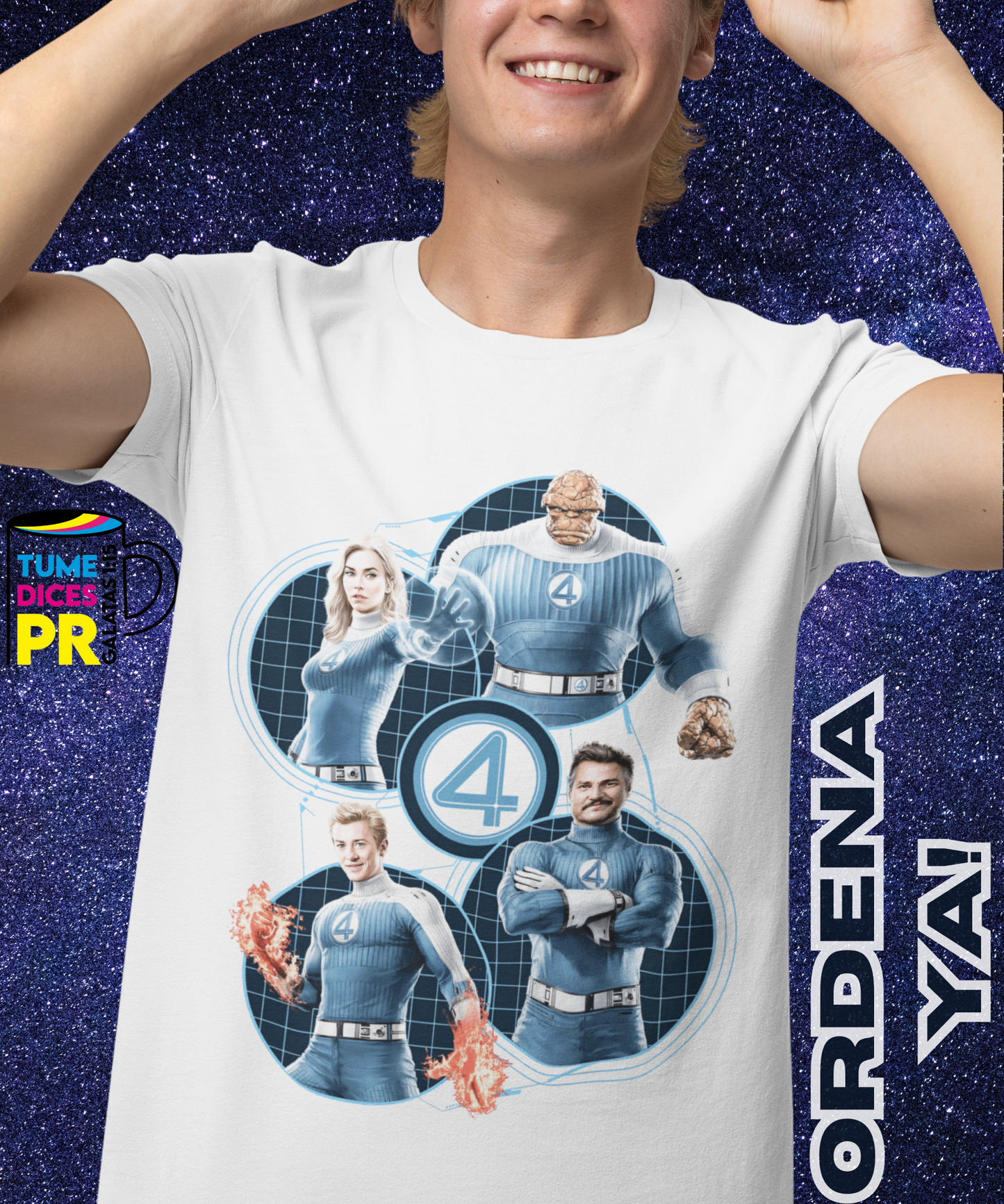Camiseta 4 Fantasticos