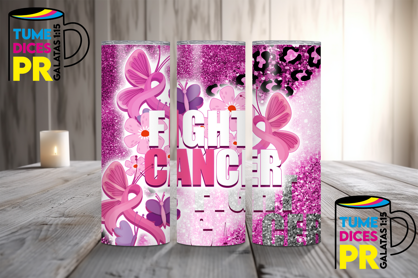 CANCER Skinny Tumbler