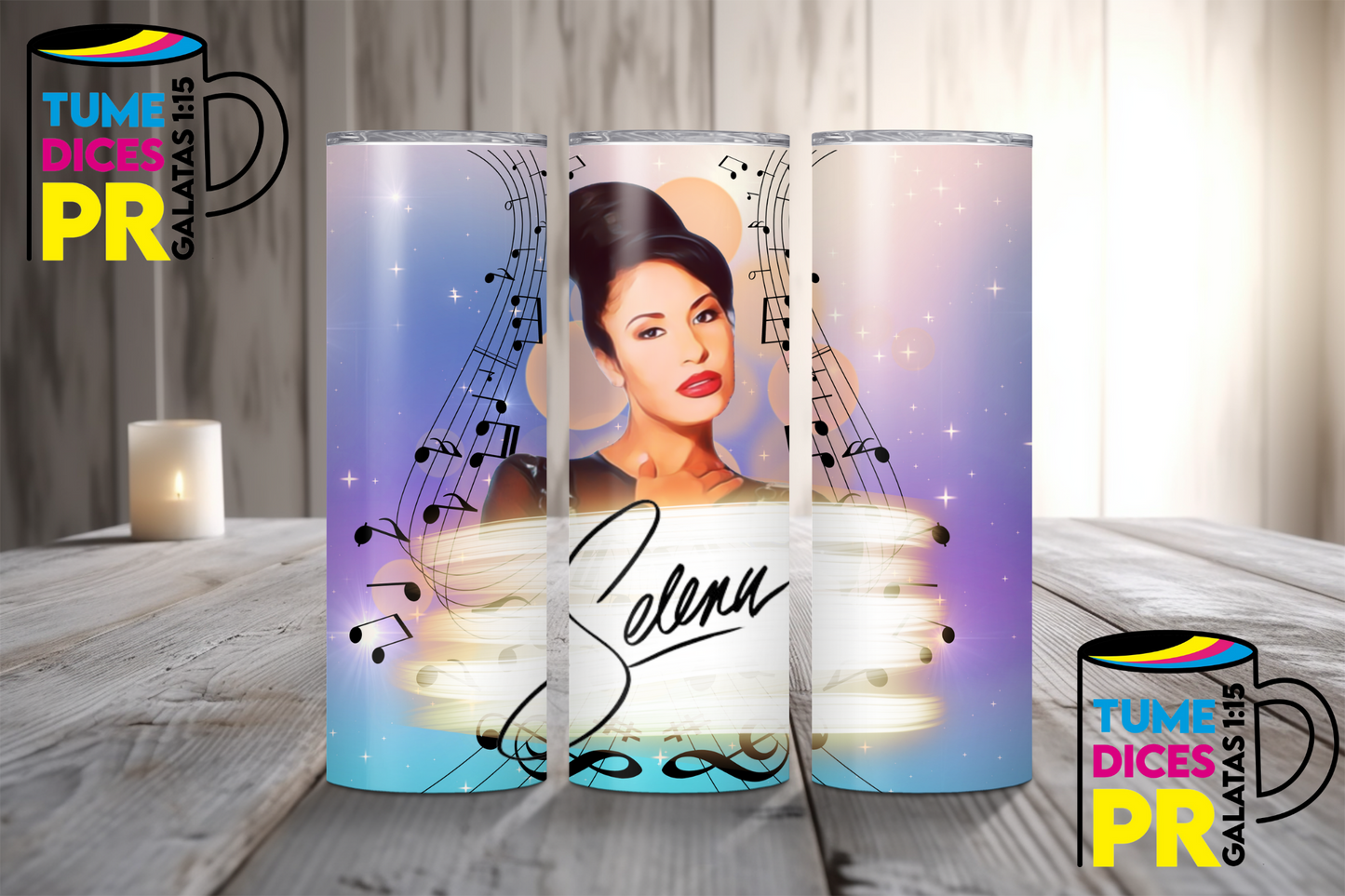 SELENA Skinny Tumbler