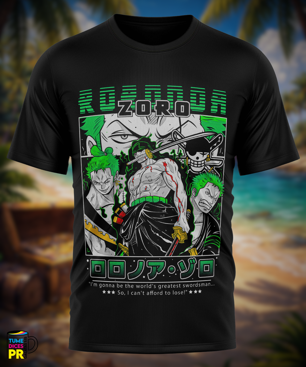 Camiseta ONE PIECE 1 | Algodón y poliéster | Tallas S–XL