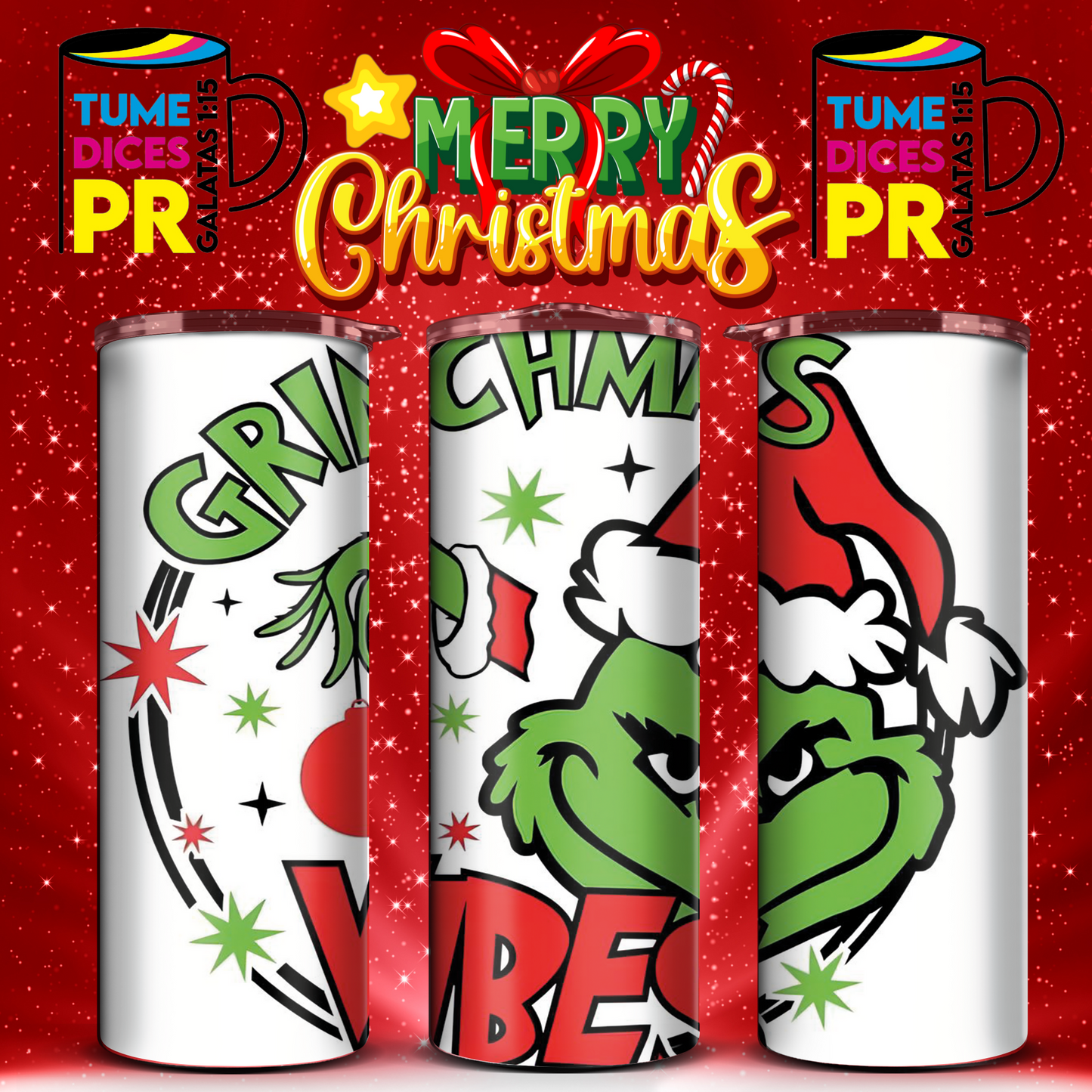 NAVIDAD 2 Skinny Tumbler
