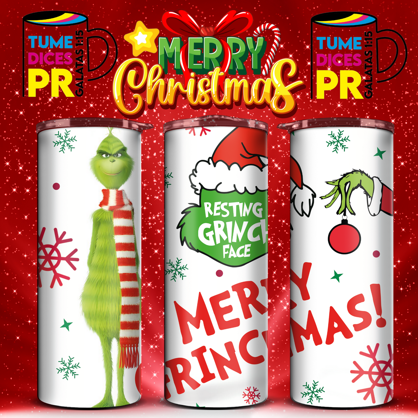 NAVIDAD 2 Skinny Tumbler