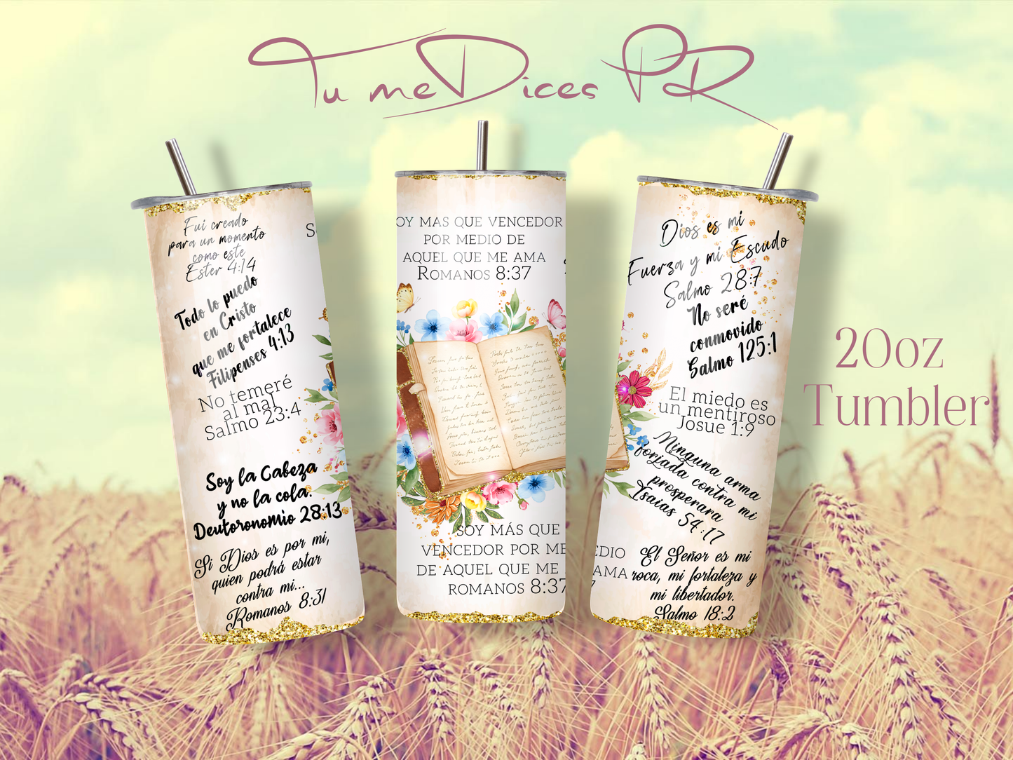 CRISTIANOS 2 Skinny Tumbler