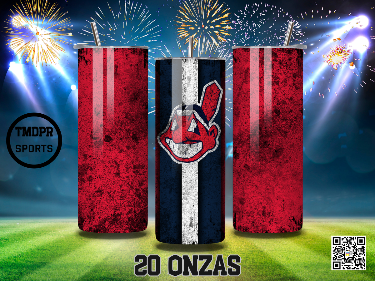Tumbler Baseball 2 Skinny 20 oz | Personalizable | Mantiene frío y calor