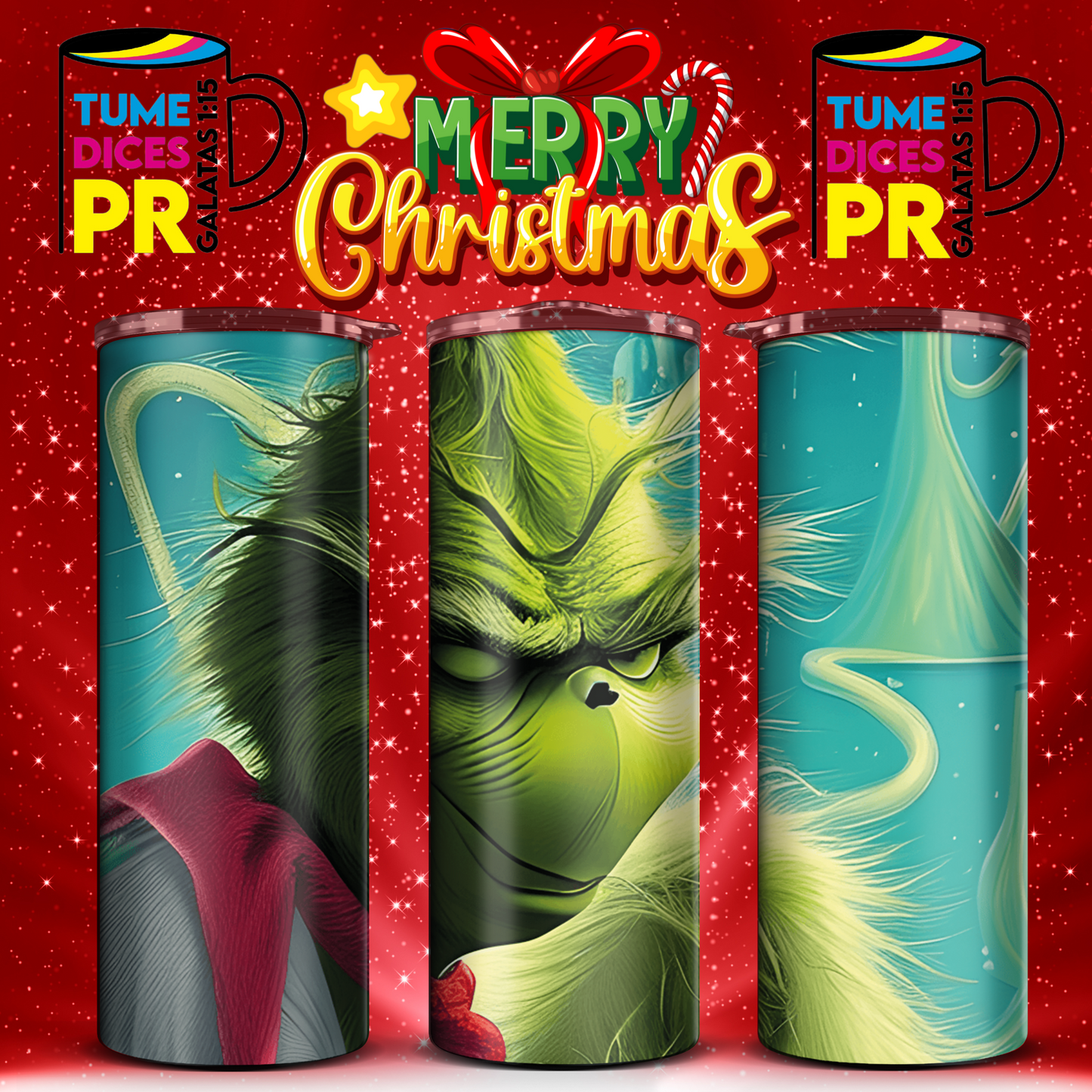 NAVIDAD 2 Skinny Tumbler