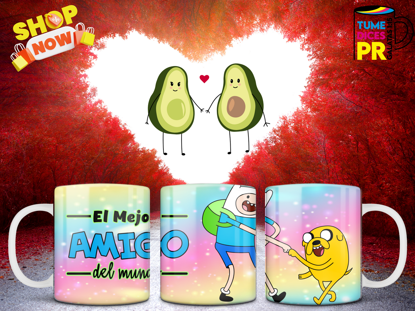 Taza AMOR Y AMISTAD 4