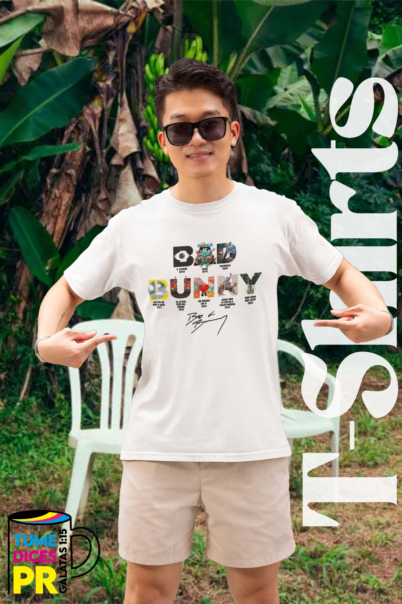 Camiseta BAD BUNNY DTMF 2
