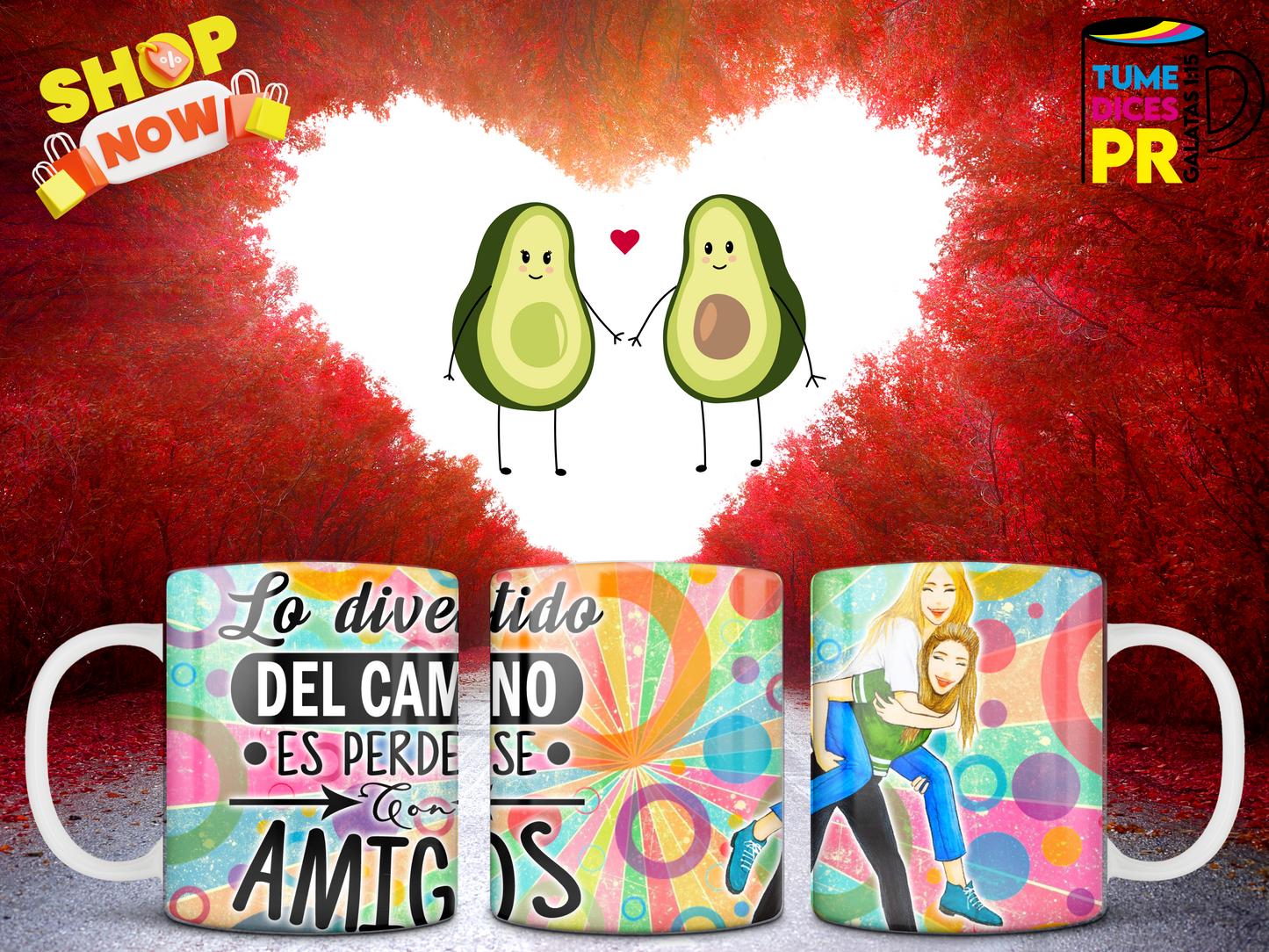 Taza AMOR Y AMISTAD 4