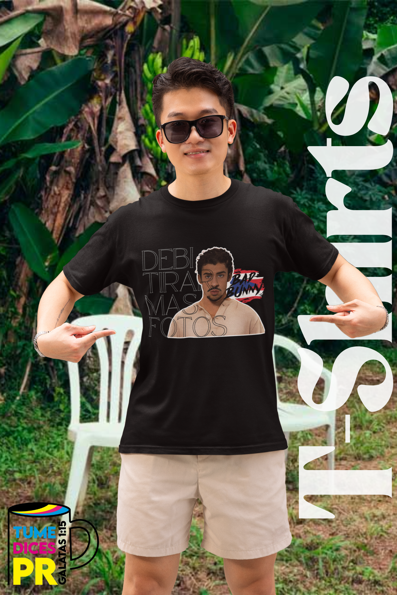 Camiseta BAD BUNNY DTMF 3