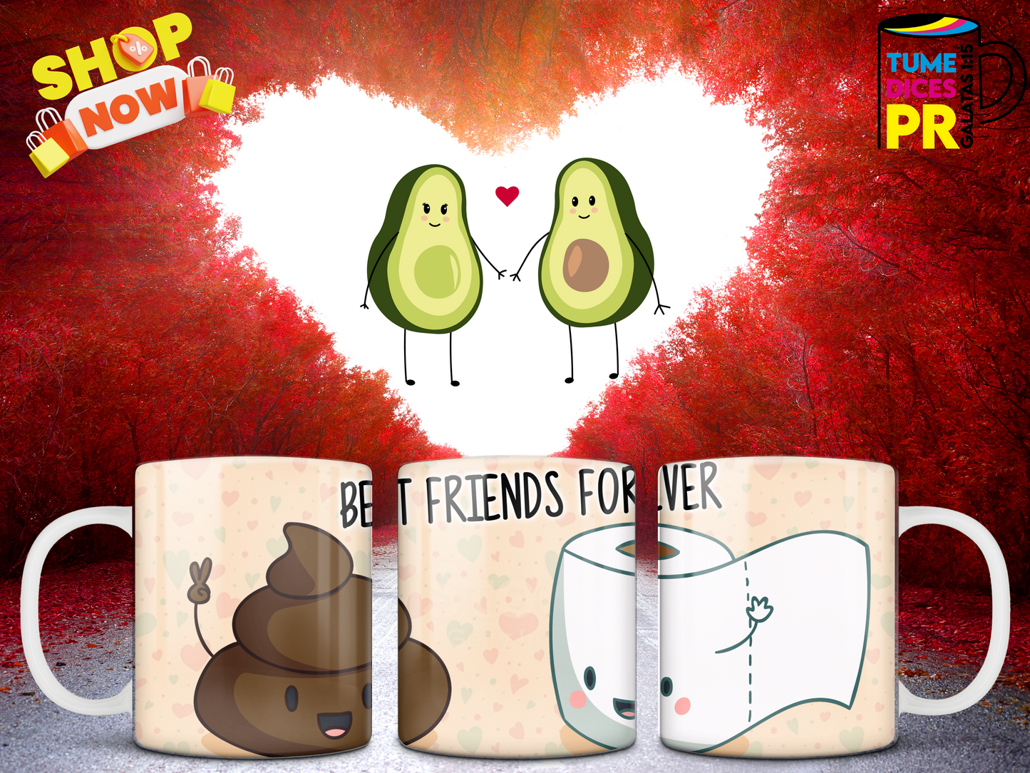 Taza AMOR Y AMISTAD 4
