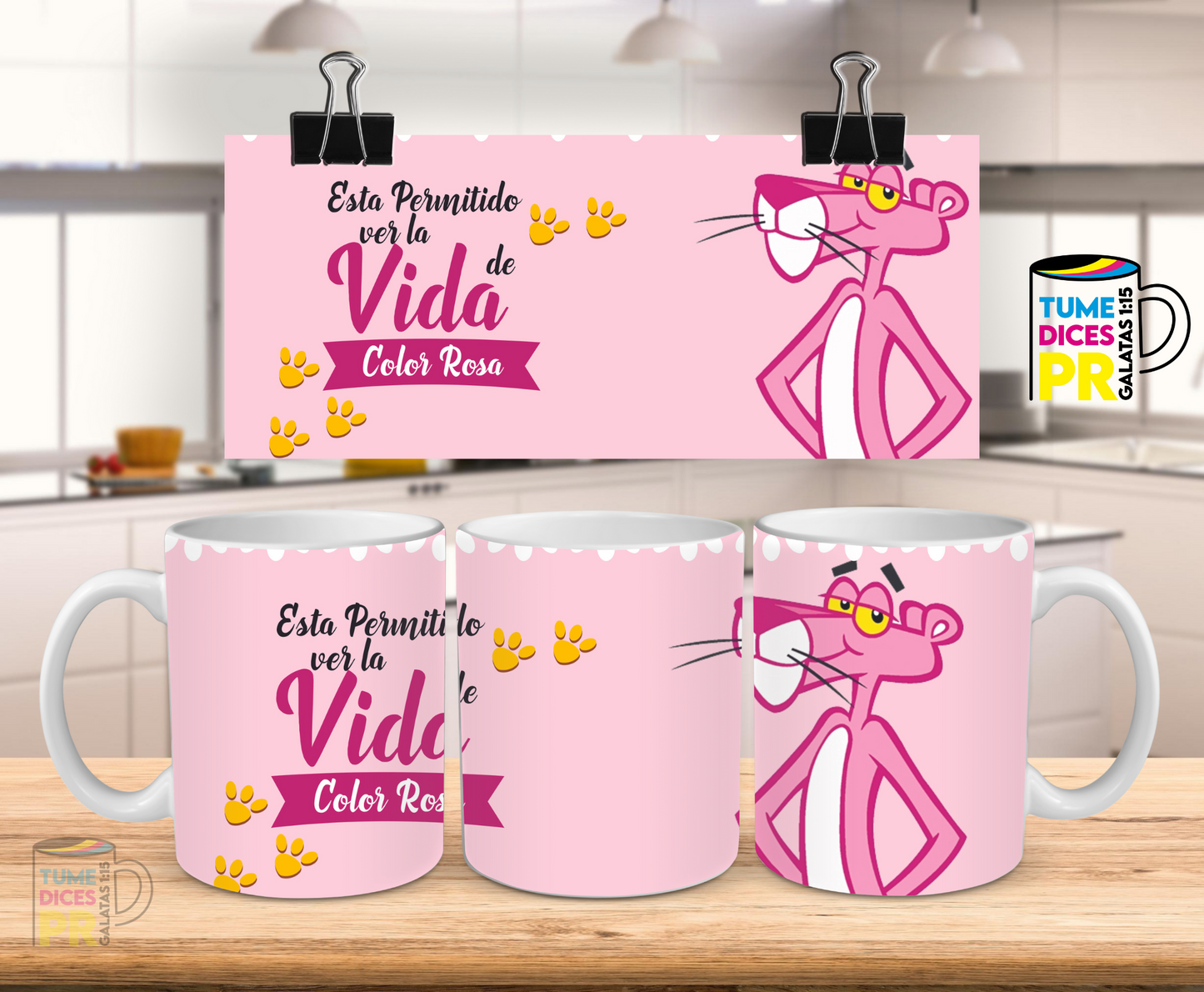 Taza Pantera Rosa